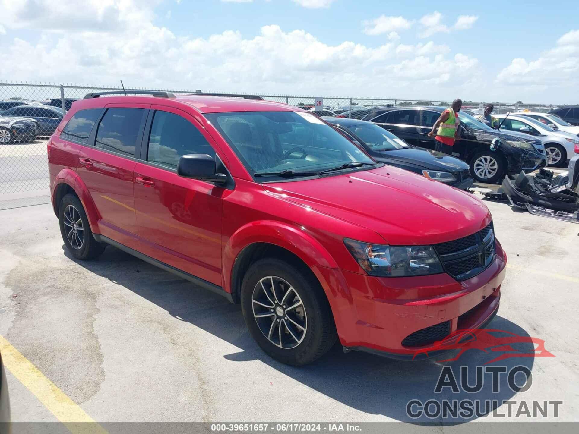 DODGE JOURNEY 2017 - 3C4PDCABXHT581204