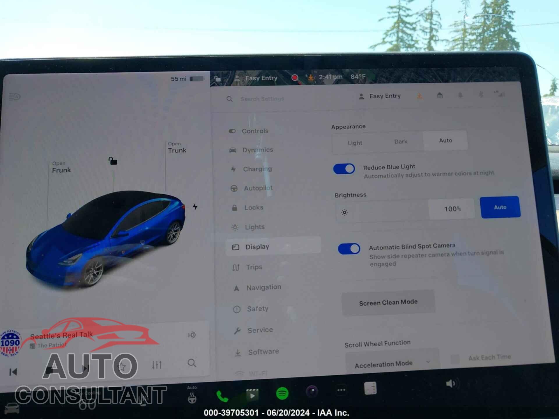 TESLA MODEL 3 2021 - 5YJ3E1EA0MF930705