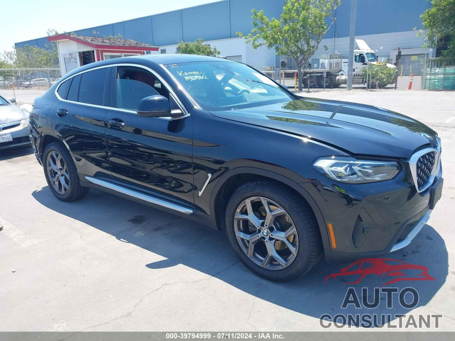 BMW X4 2022 - 5UX33DT02N9K58464