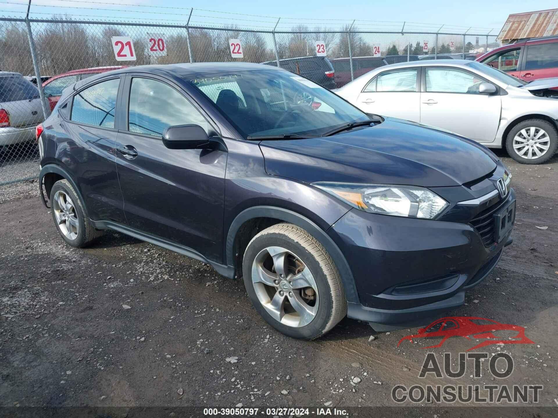 HONDA HR-V 2018 - 3CZRU6H35JM712459