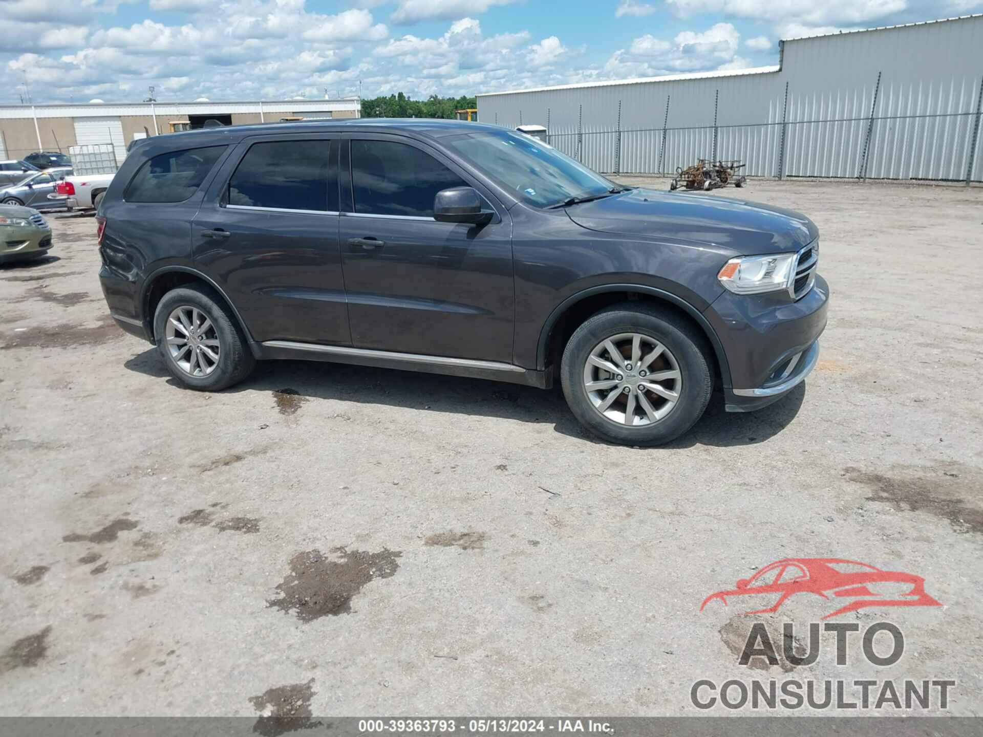 DODGE DURANGO 2018 - 1C4RDHAGXJC455797