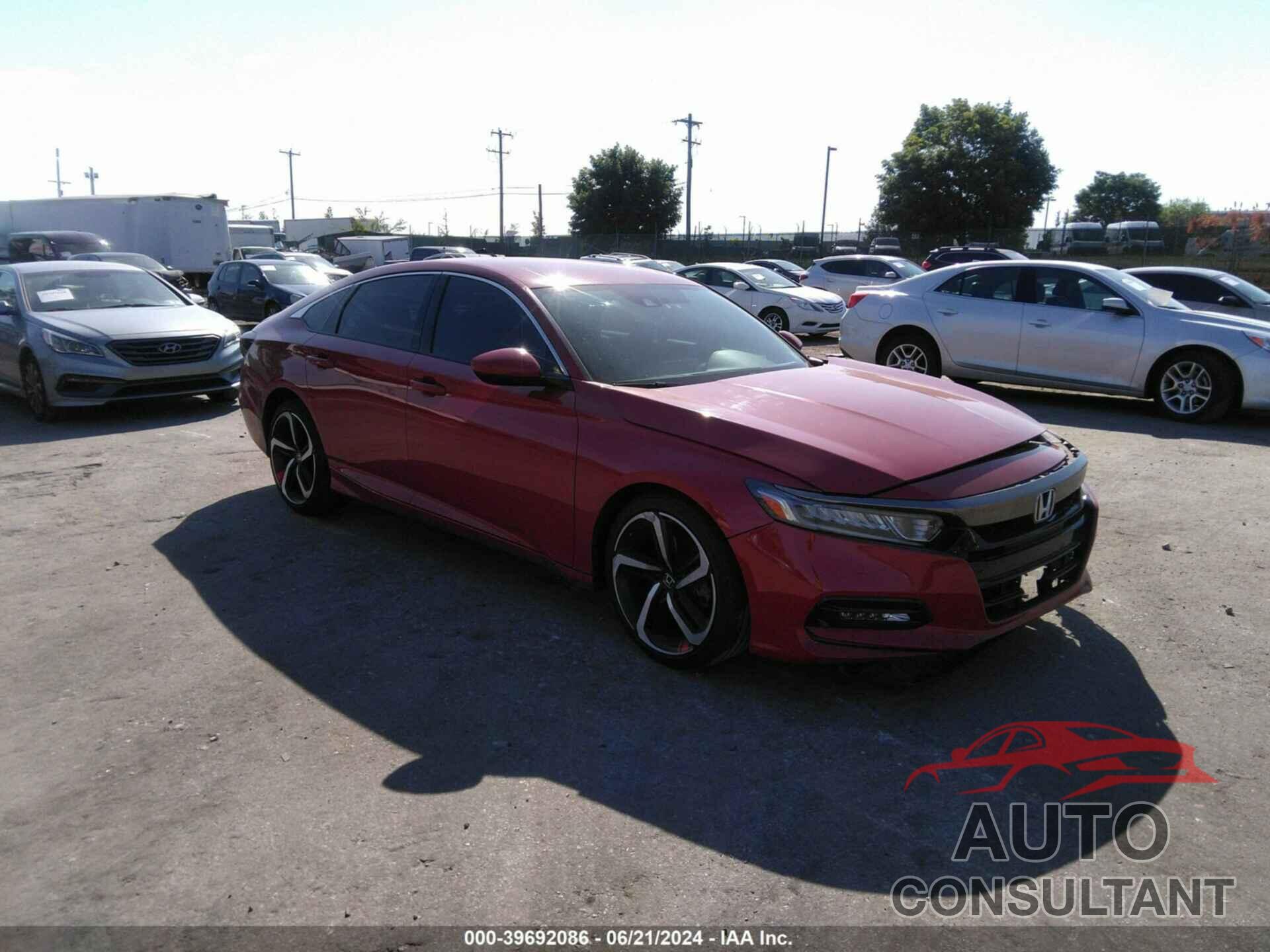 HONDA ACCORD 2019 - 1HGCV1F35KA033290