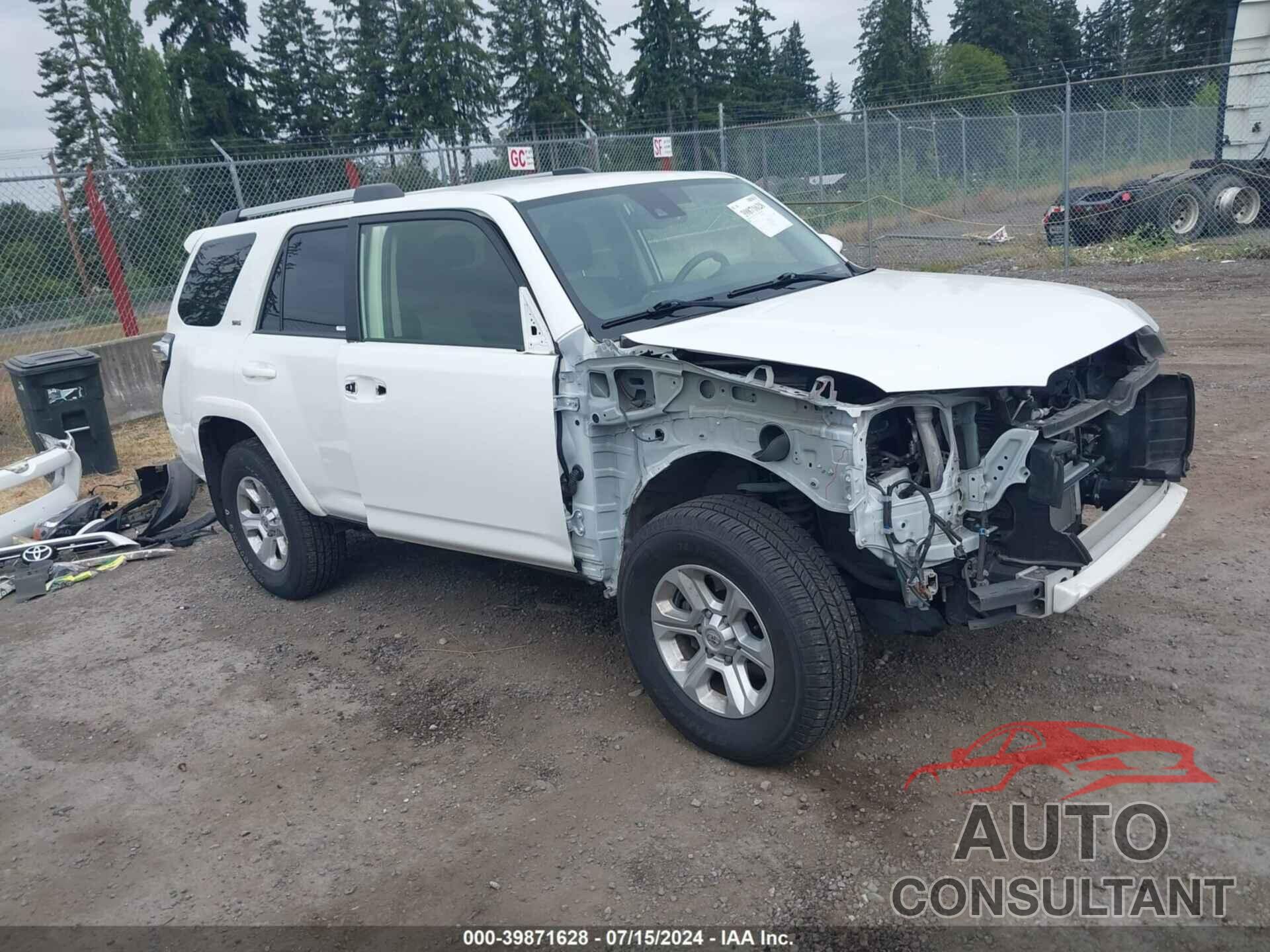 TOYOTA 4RUNNER 2021 - JTEEU5JR7M5247525