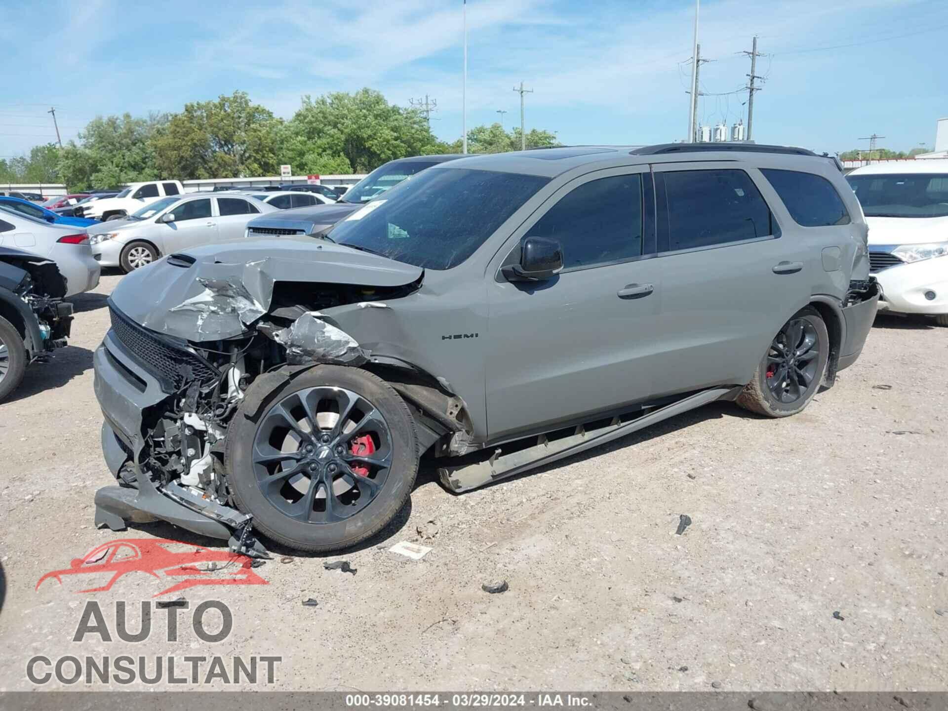 DODGE DURANGO 2020 - 1C4SDHCT8LC410534