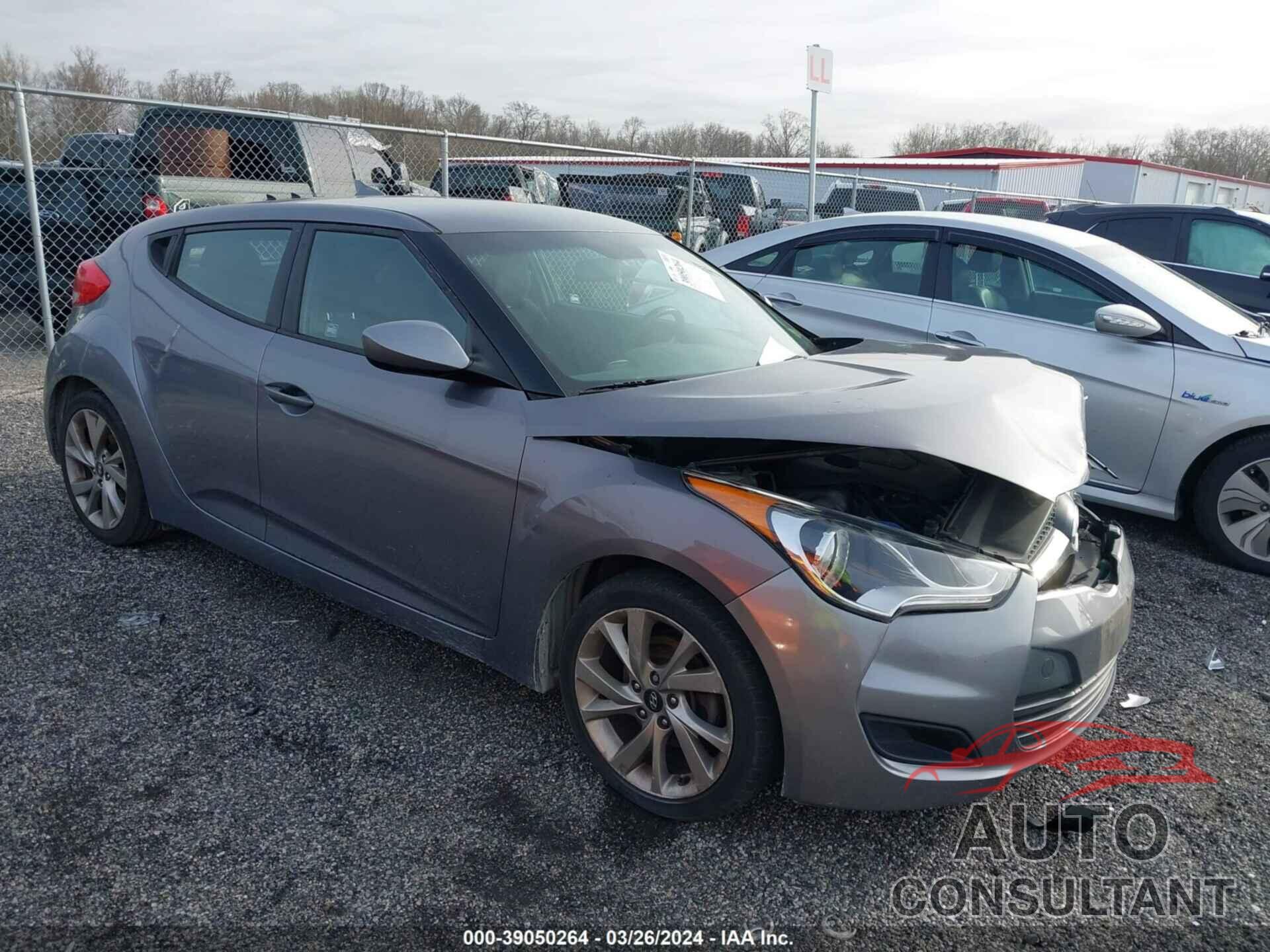 HYUNDAI VELOSTER 2016 - KMHTC6AD8GU277499