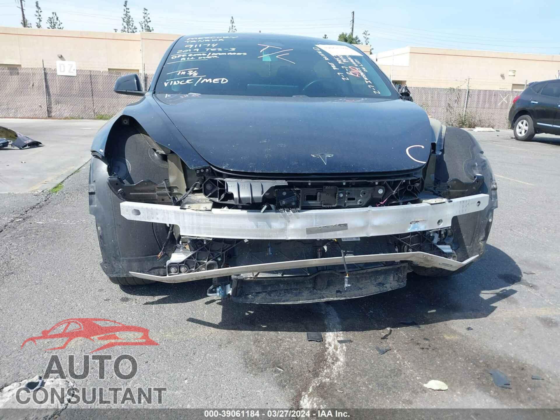 TESLA MODEL 3 2019 - 5YJ3E1EA6KF410067