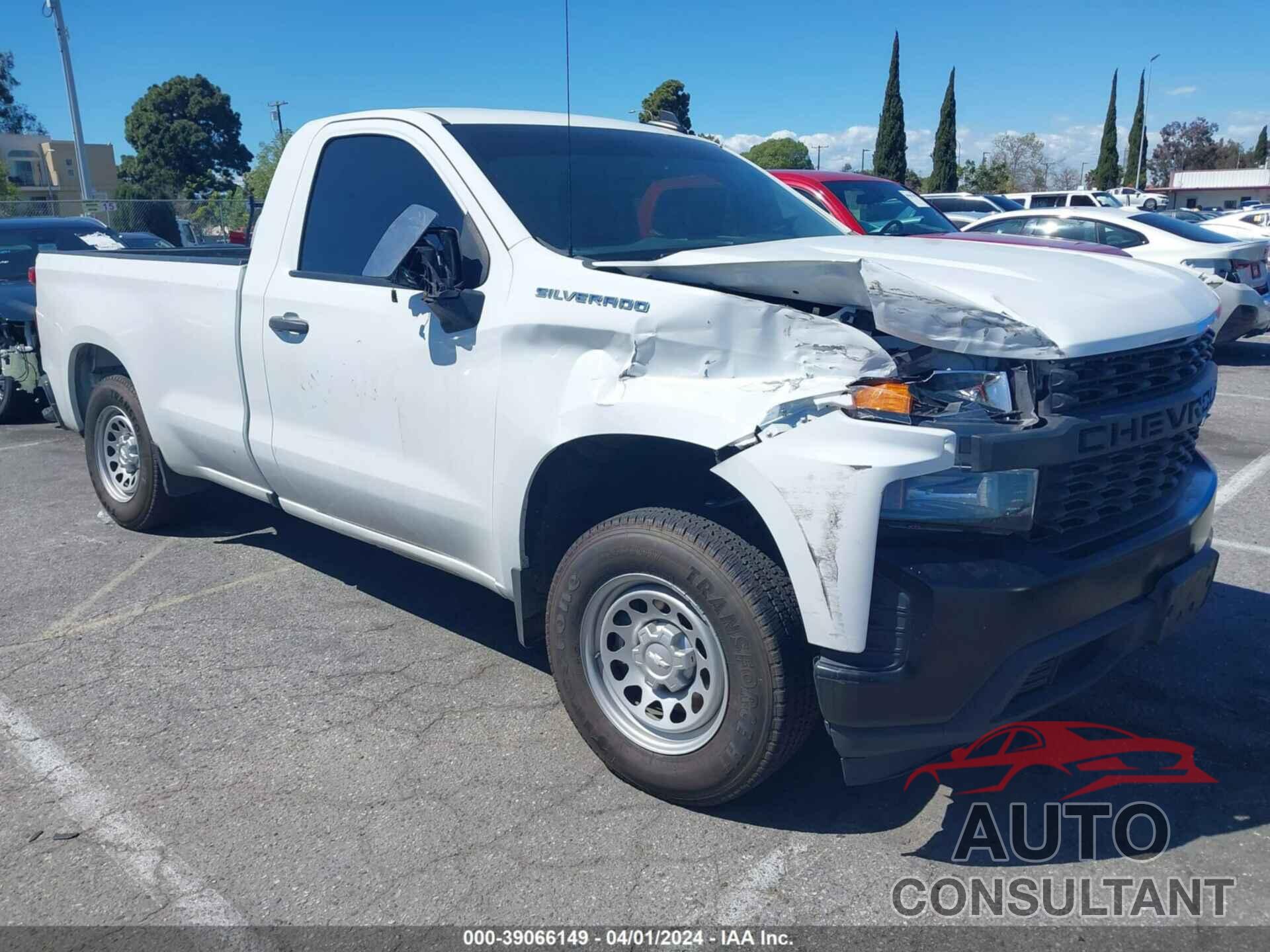 CHEVROLET SILVERADO 1500 2021 - 3GCNWAEK4MG381471