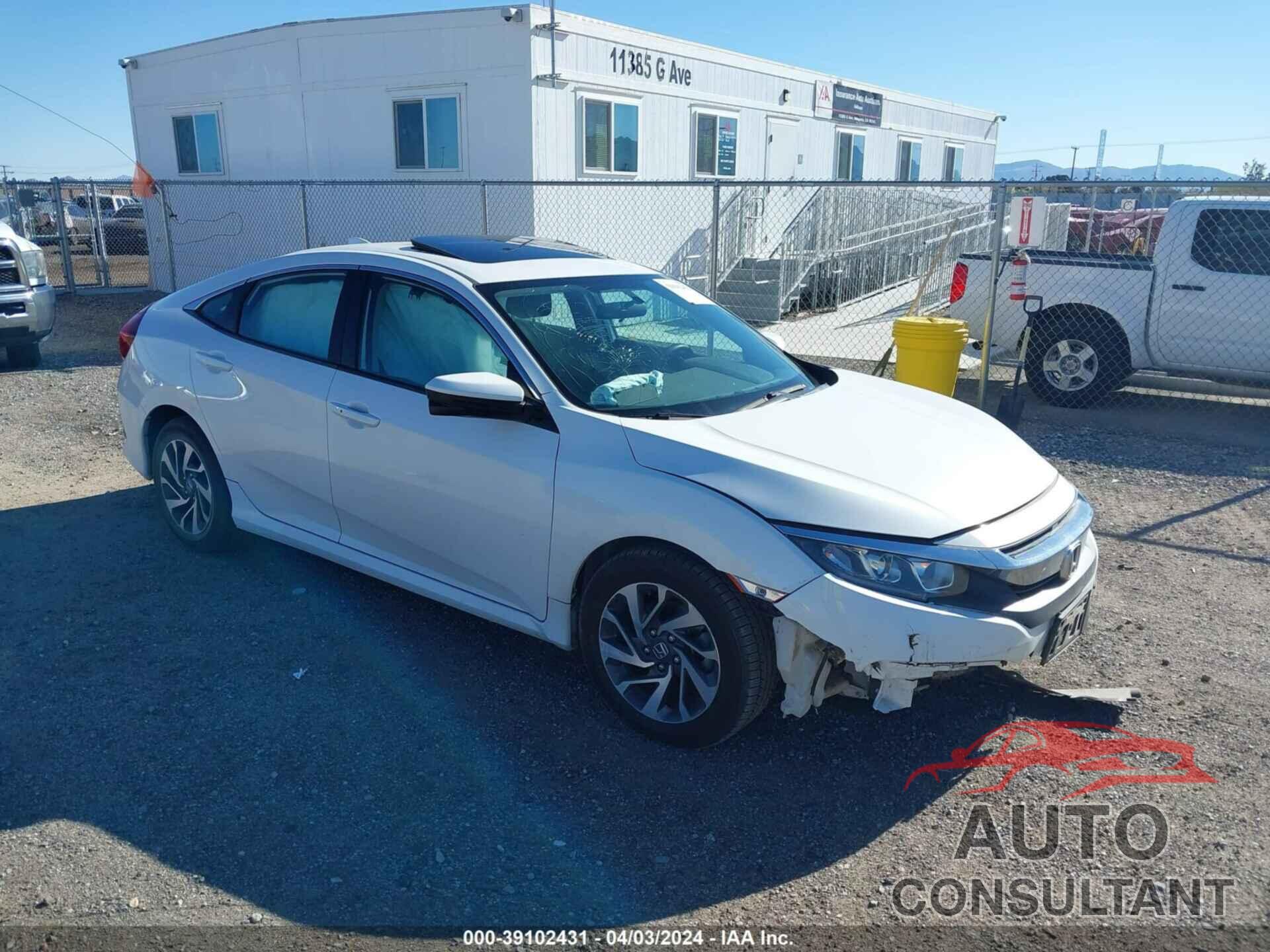 HONDA CIVIC 2017 - 19XFC2F74HE231651