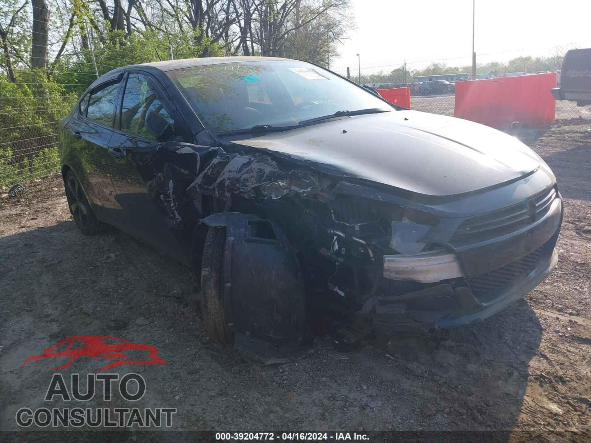 DODGE DART 2015 - 1C3CDFBB0FD212602