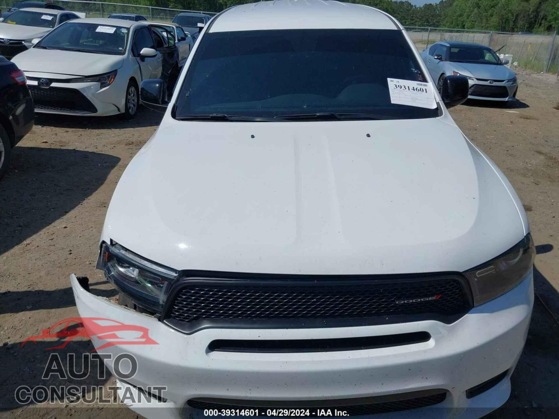 DODGE DURANGO 2020 - 1C4RDHDG7LC100293