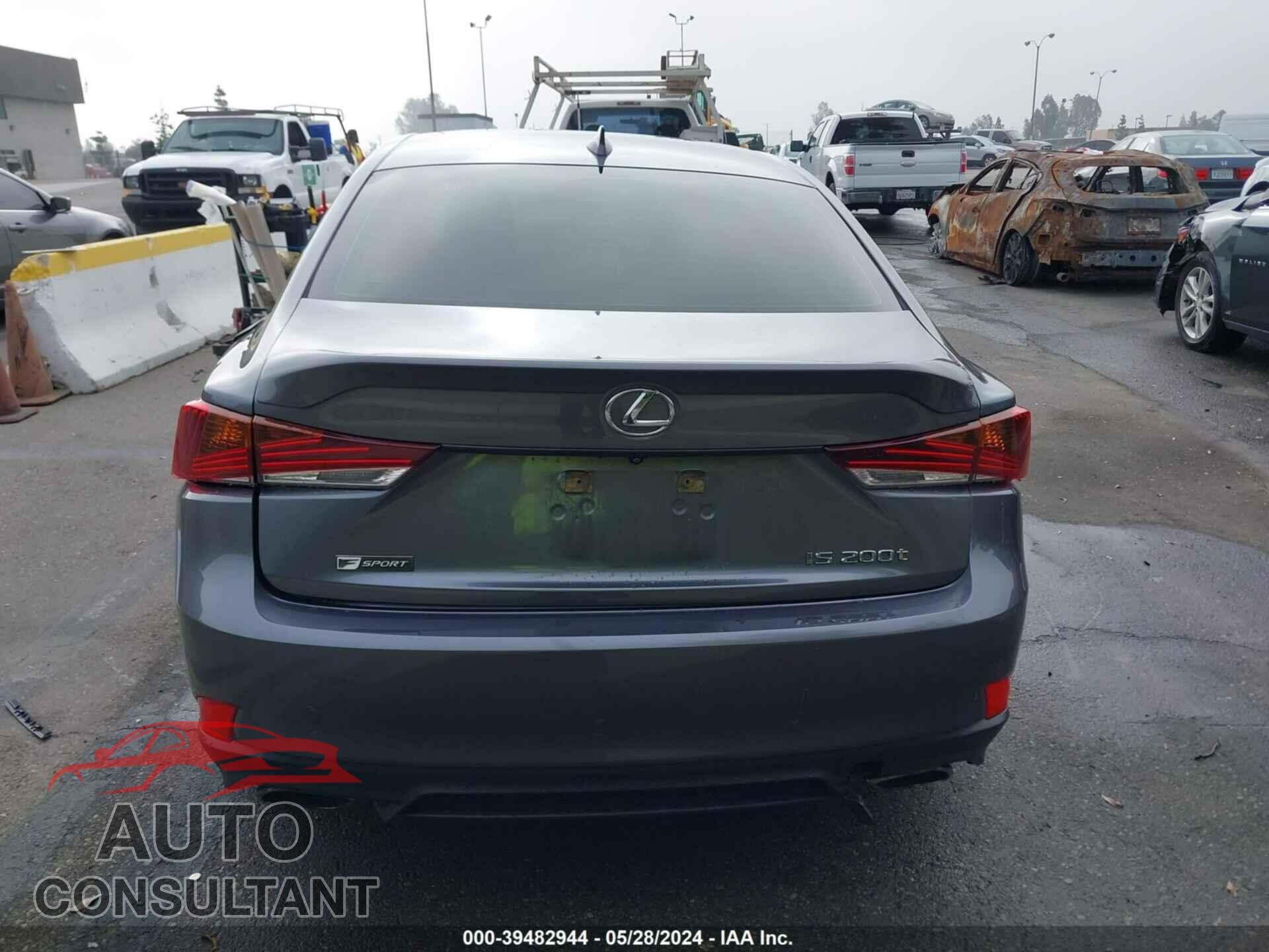 LEXUS IS 200T 2017 - JTHBA1D23H5059595