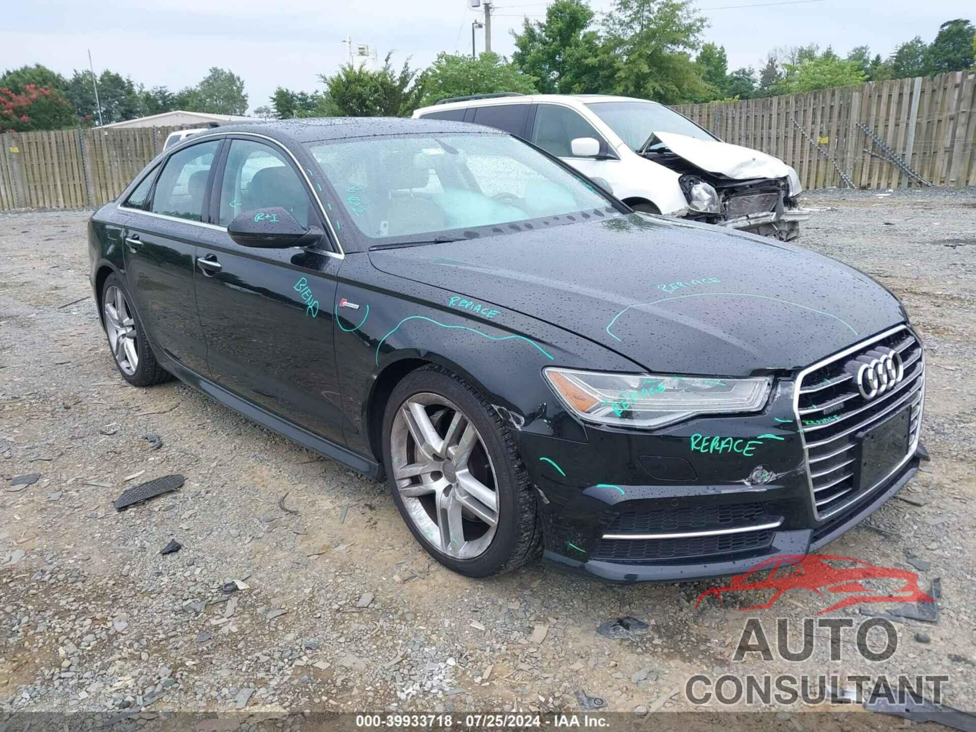 AUDI A6 2016 - WAUFGAFC7GN008846