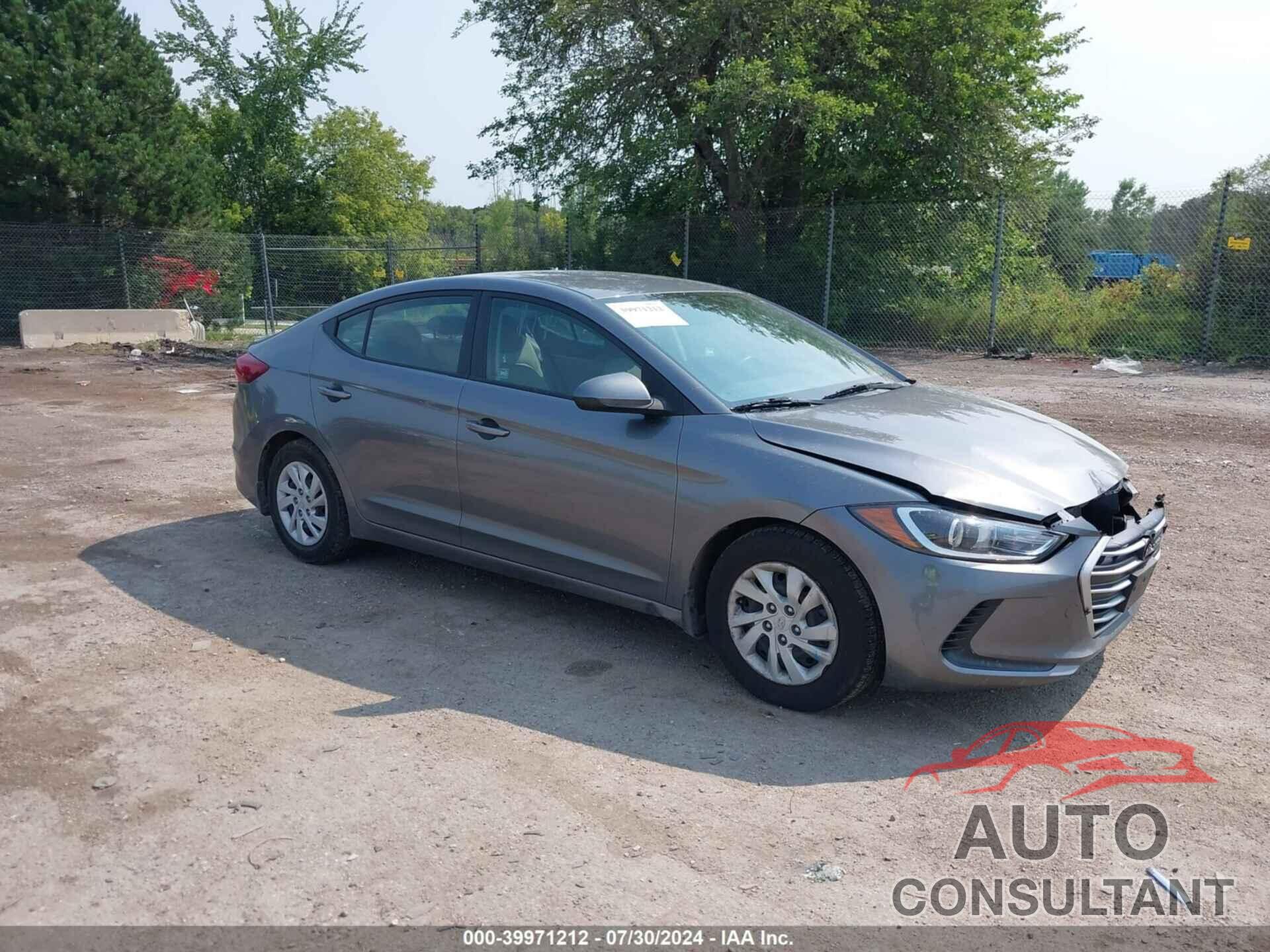 HYUNDAI ELANTRA 2018 - 5NPD74LF6JH350662