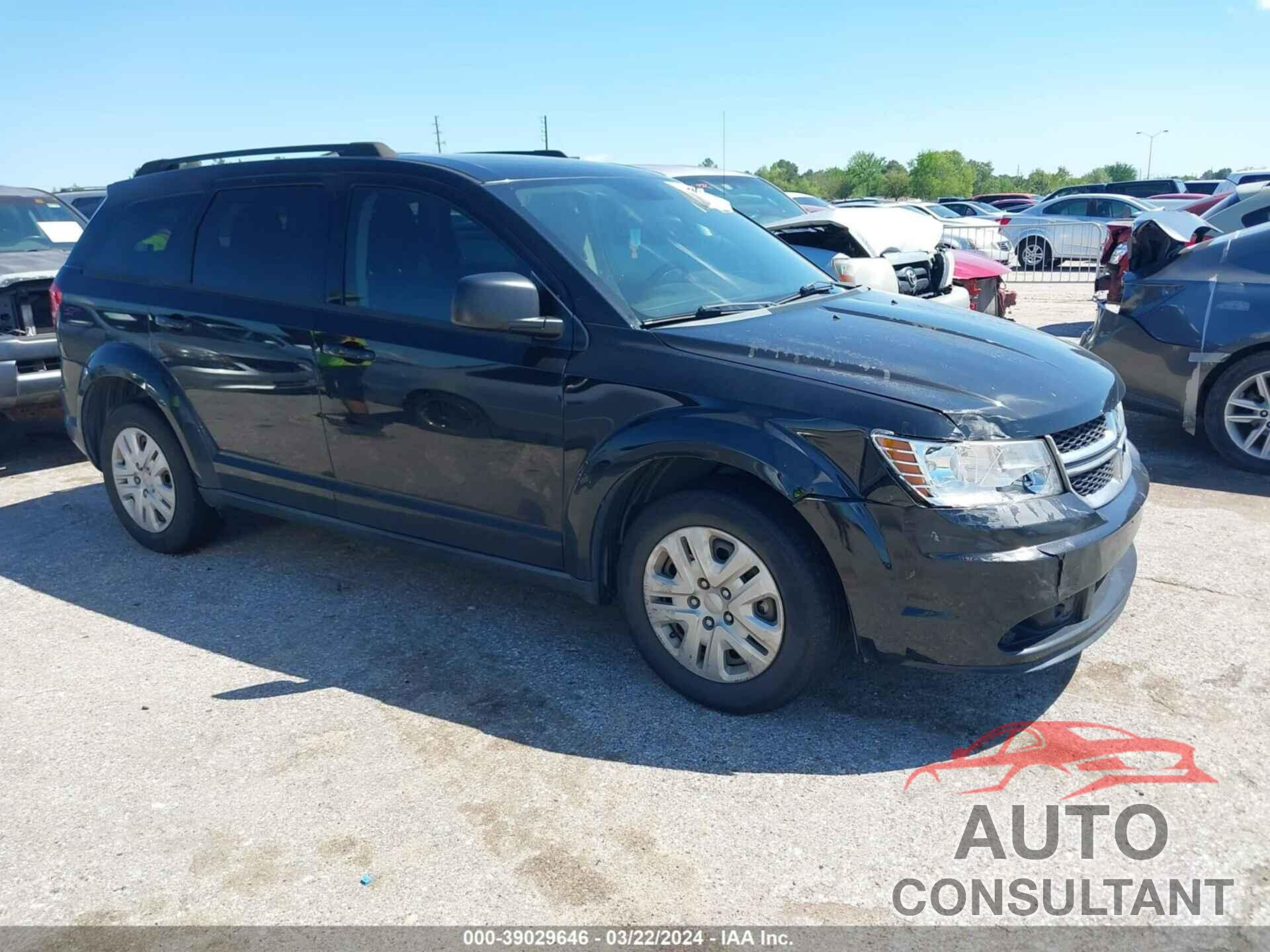 DODGE JOURNEY 2016 - 3C4PDCAB6GT238128