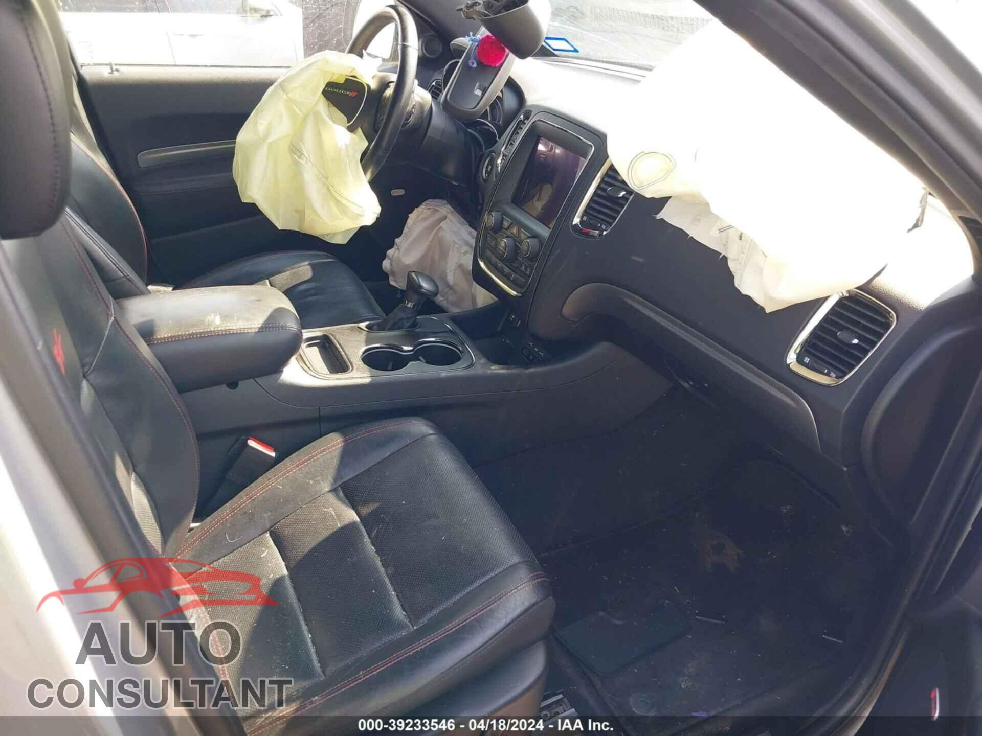 DODGE DURANGO 2018 - 1C4SDHCT6JC495404