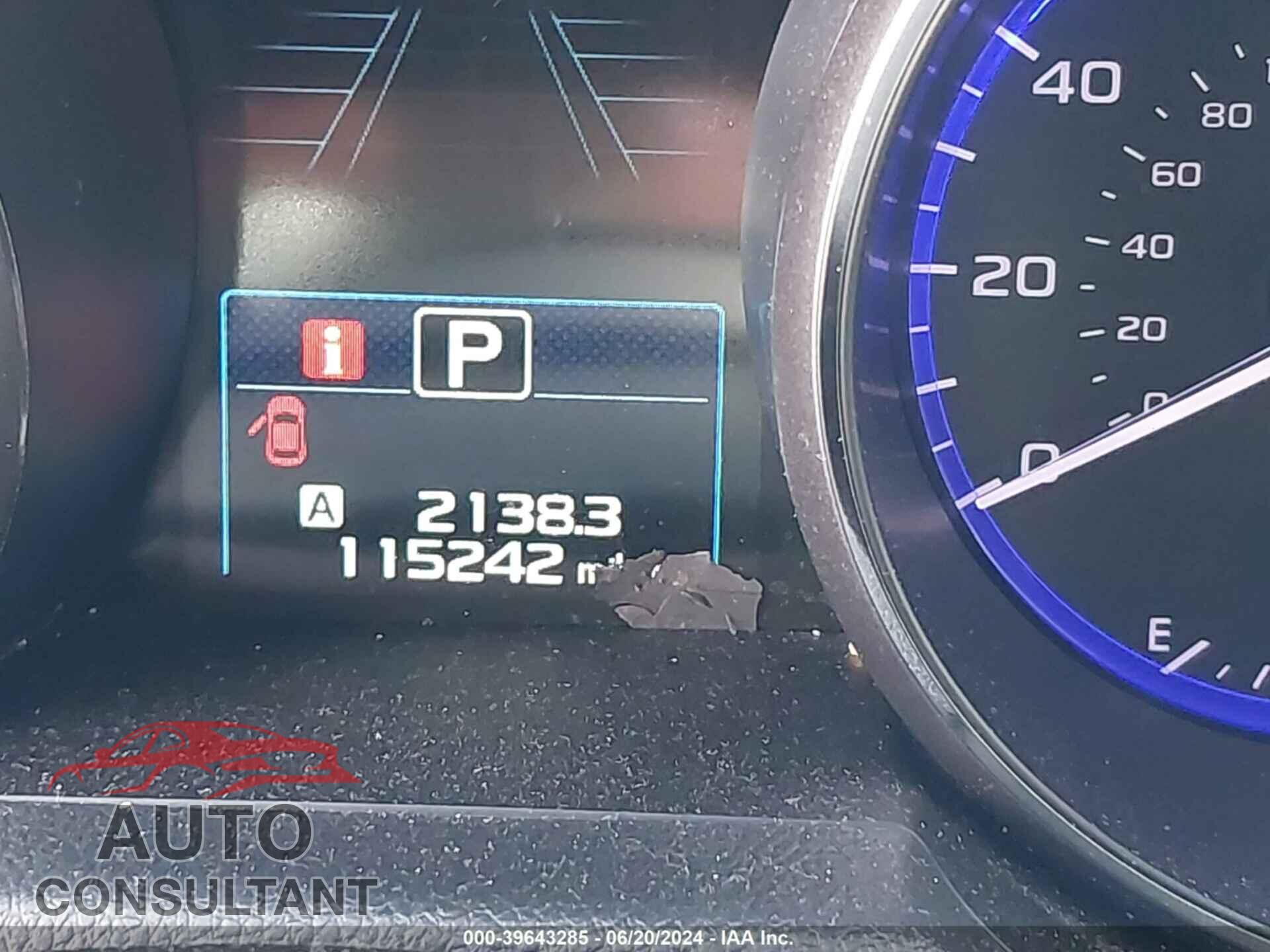 SUBARU OUTBACK 2019 - 4S4BSAFC8K3340472