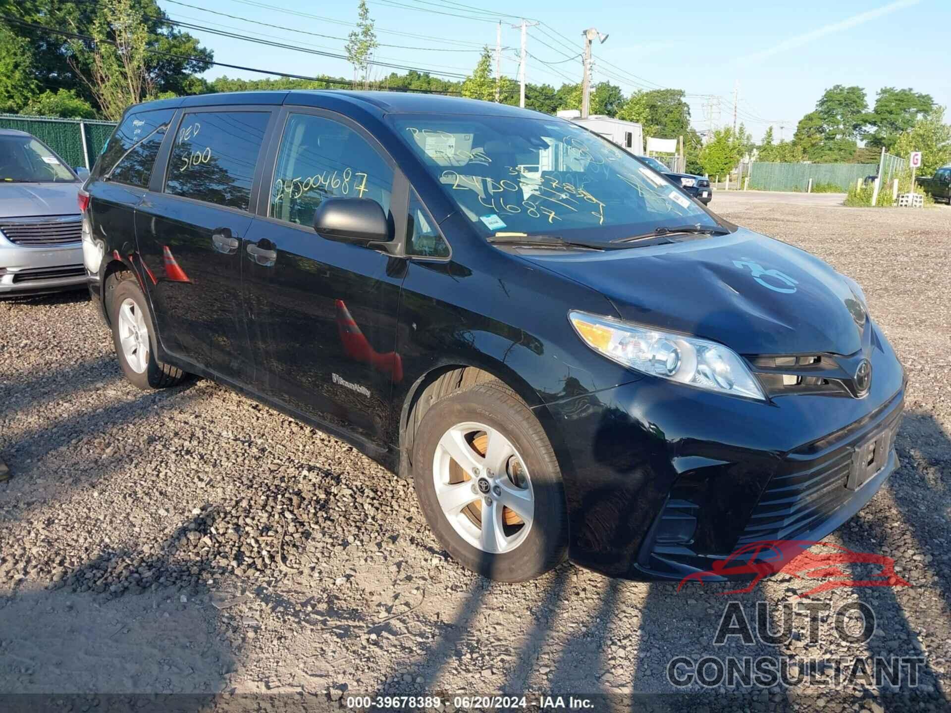 TOYOTA SIENNA 2020 - 5TDZZ3DC2LS064139