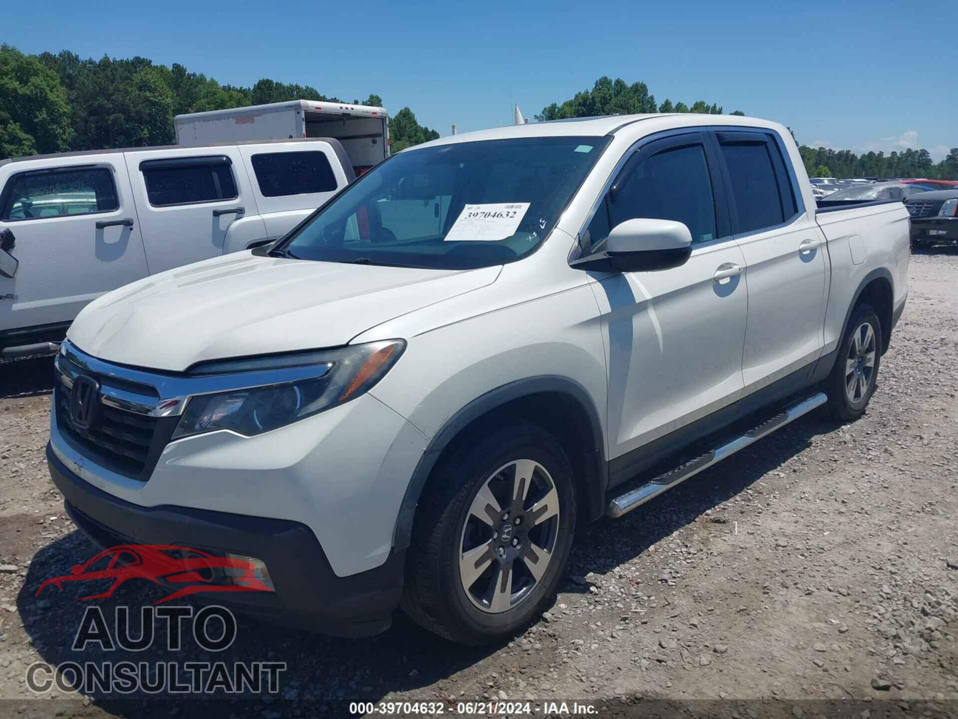 HONDA RIDGELINE 2019 - 5FPYK3F53KB001088