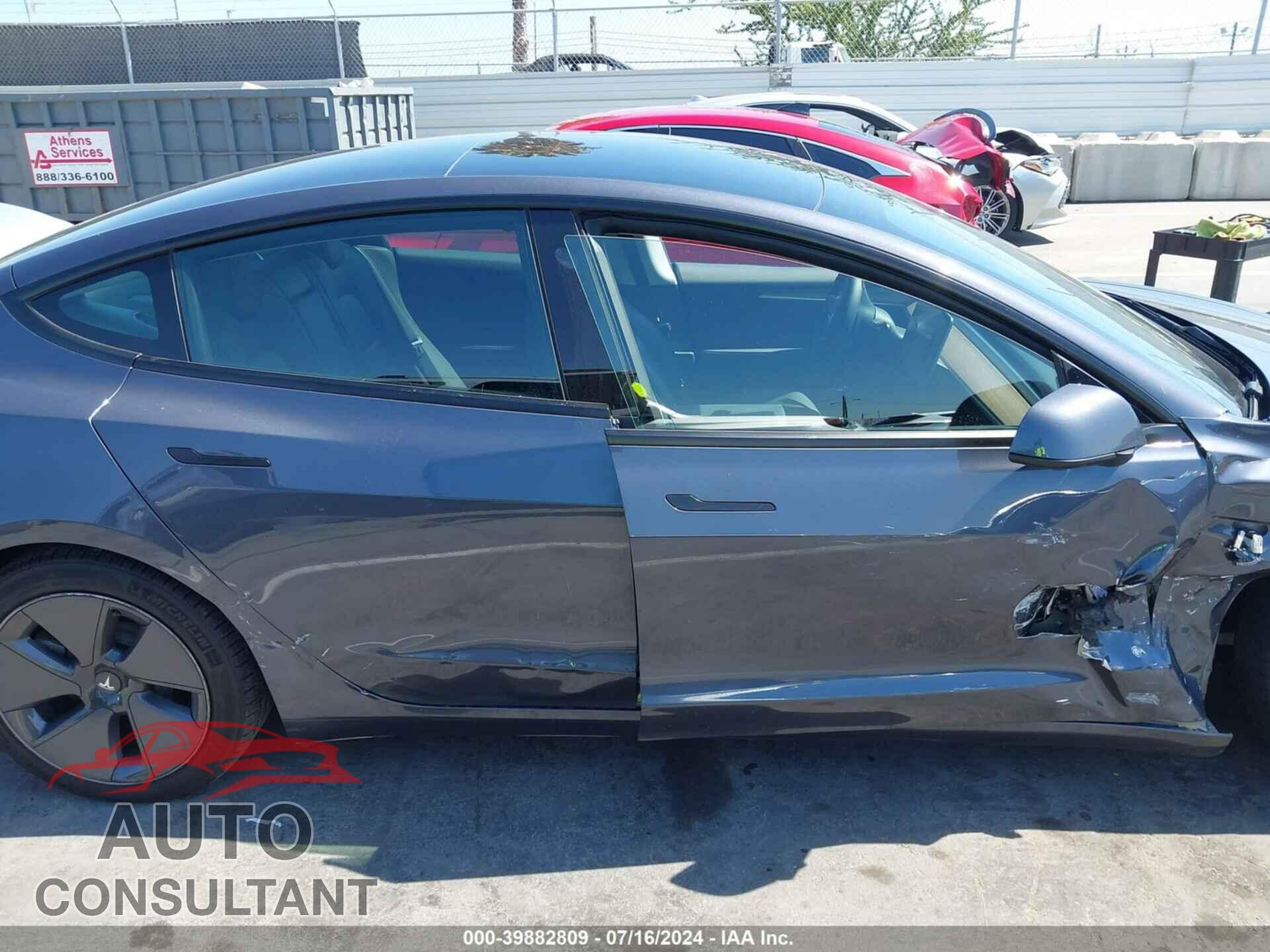 TESLA MODEL 3 2022 - 5YJ3E1EA5NF337570