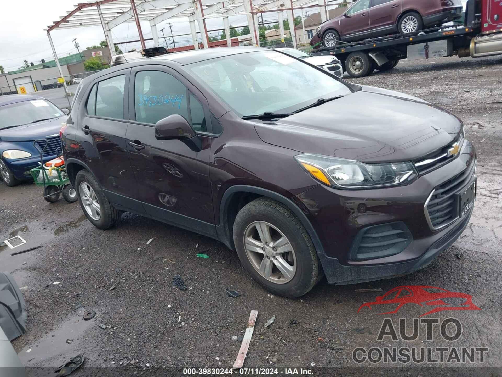 CHEVROLET TRAX 2020 - KL7CJKSB9LB349880