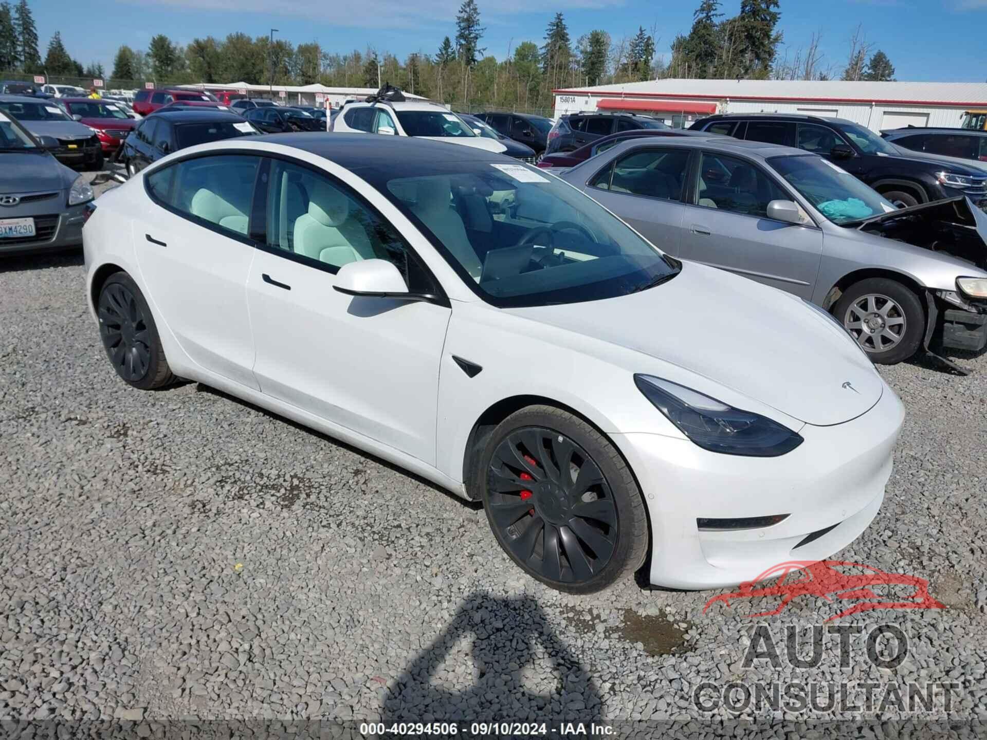 TESLA MODEL 3 2022 - 5YJ3E1EC4NF236554