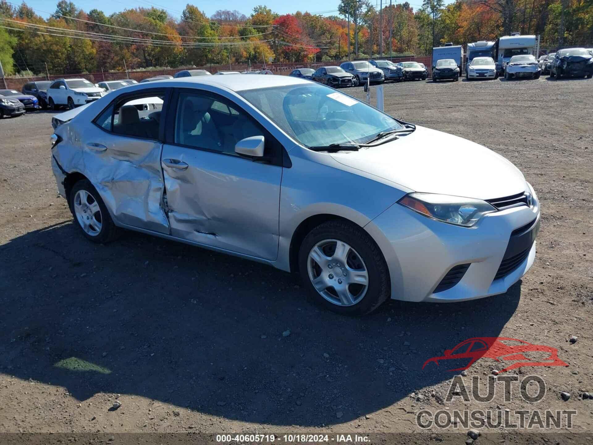 TOYOTA COROLLA 2014 - 5YFBURHE9EP144757