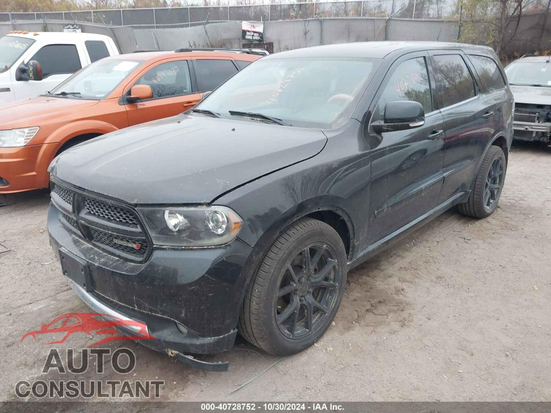 DODGE DURANGO 2012 - 1C4SDJCT4CC295082