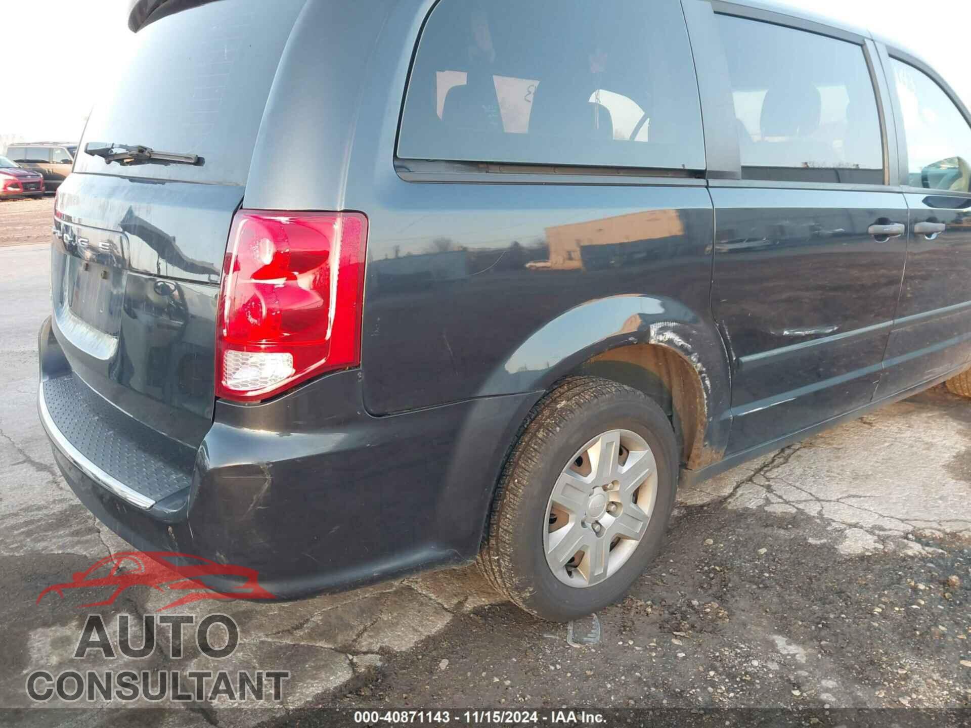 DODGE GRAND CARAVAN 2013 - 2C4RDGBG0DR615593