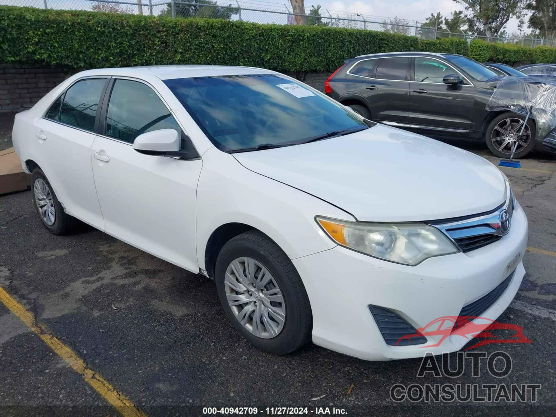TOYOTA CAMRY 2012 - 4T4BF1FK6CR248628