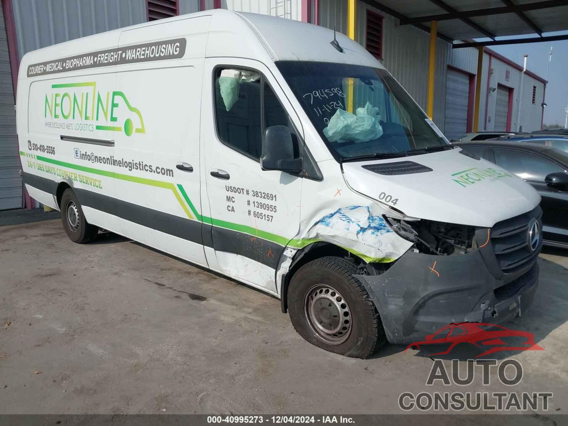 MERCEDES-BENZ SPRINTER 2500 2023 - W1Y4NDHY6PT145312
