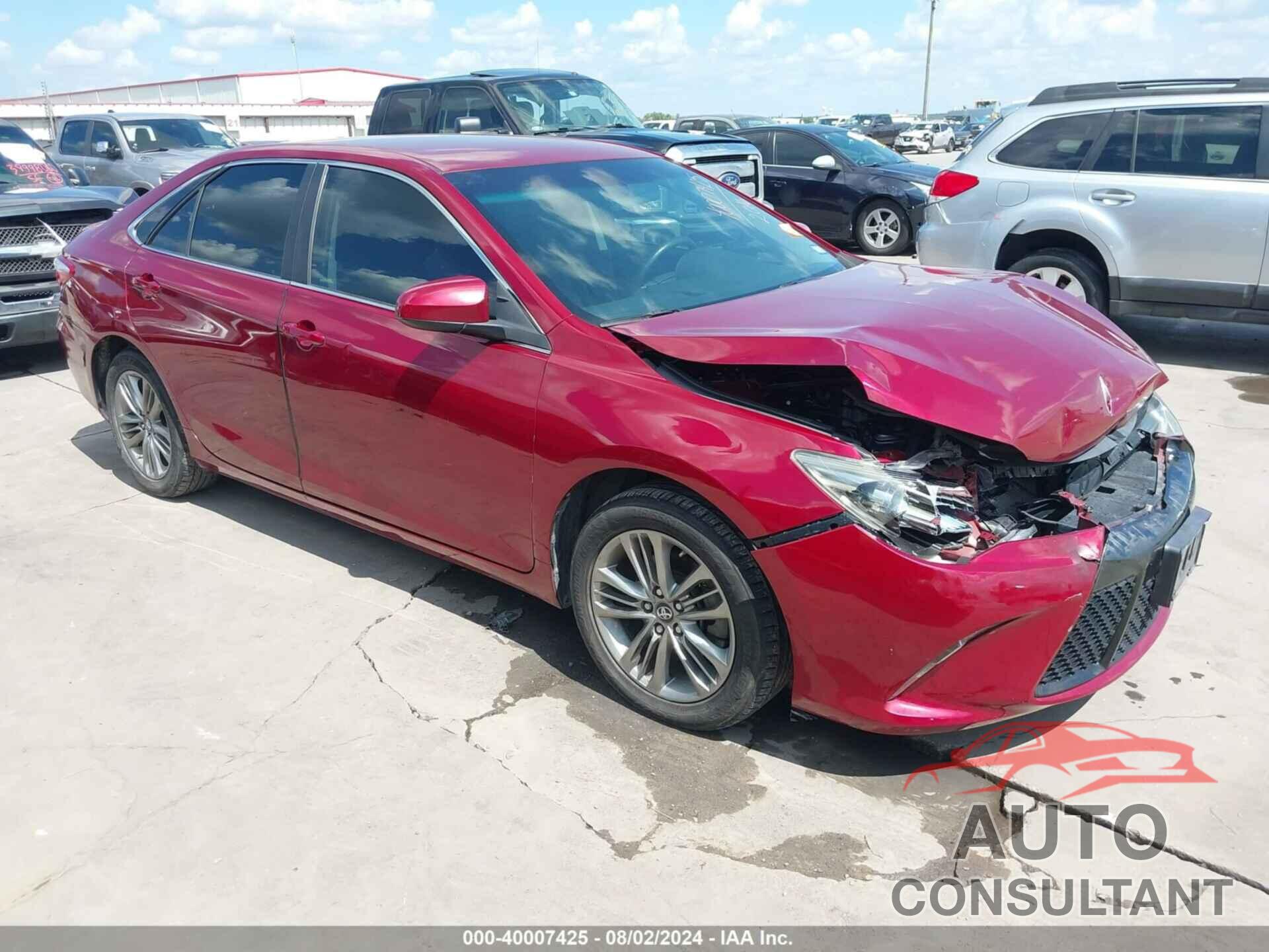 TOYOTA CAMRY 2016 - 4T1BF1FK3GU597021