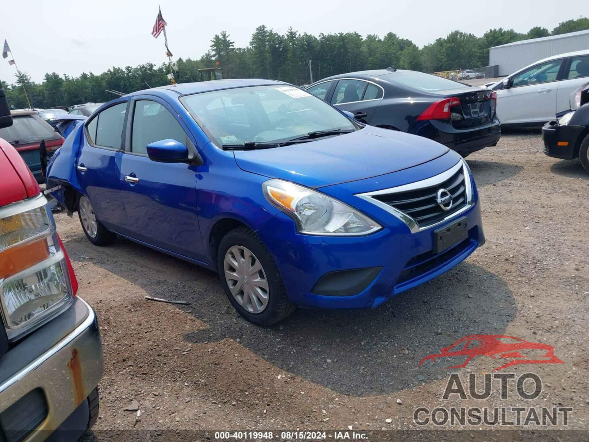 NISSAN VERSA 2017 - 3N1CN7AP5HL849206