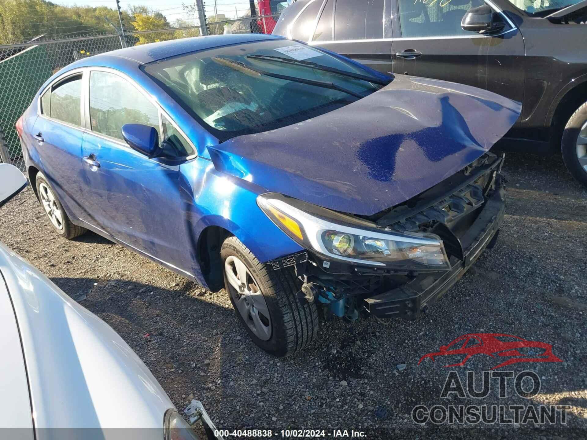 KIA FORTE 2017 - 3KPFK4A71HE103888