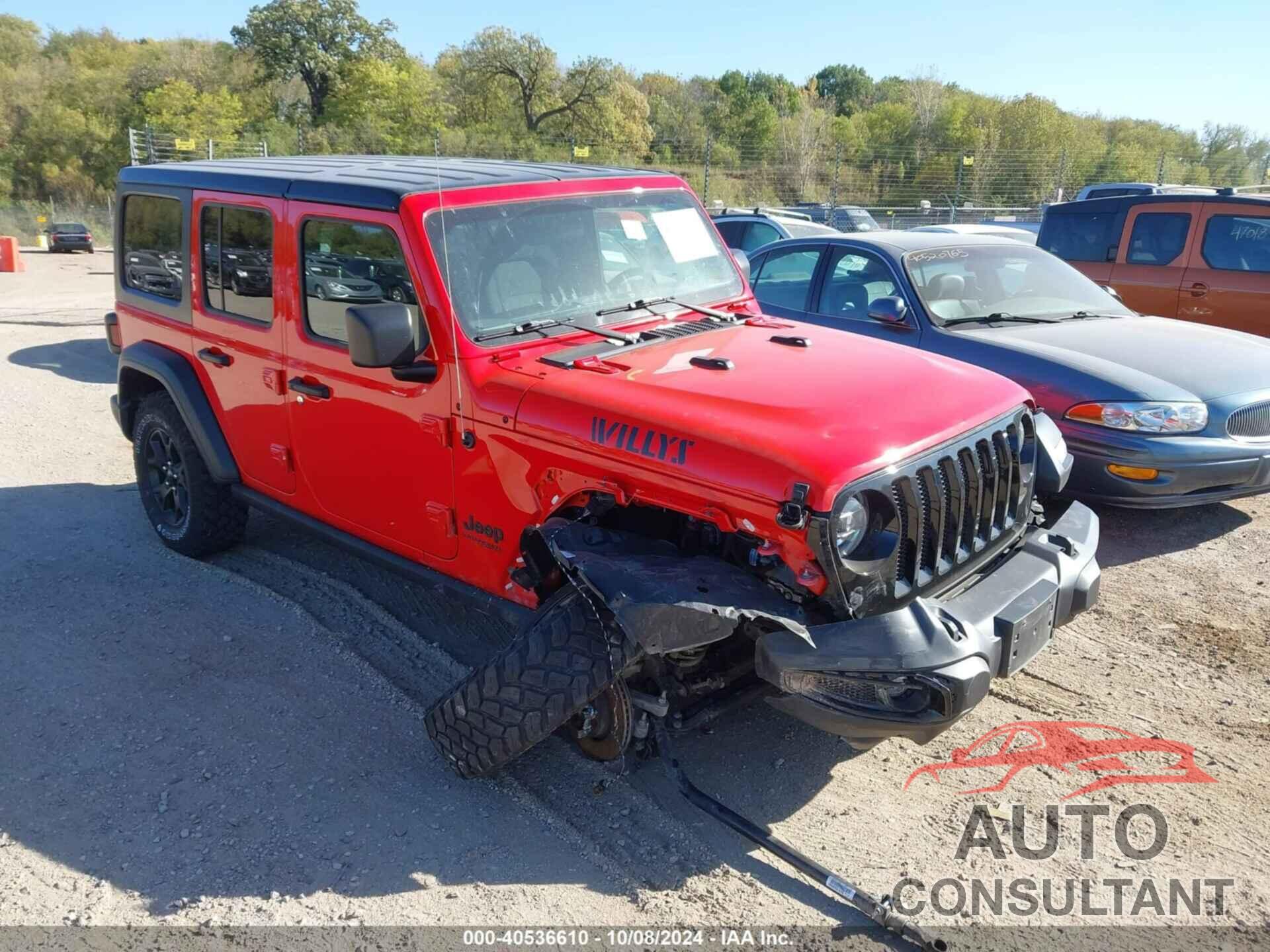 JEEP WRANGLER UNLIMITED 2021 - 1C4HJXDN5MW814694