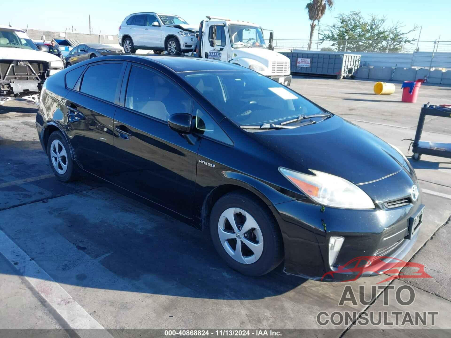 TOYOTA PRIUS 2013 - JTDKN3DU5D5598801