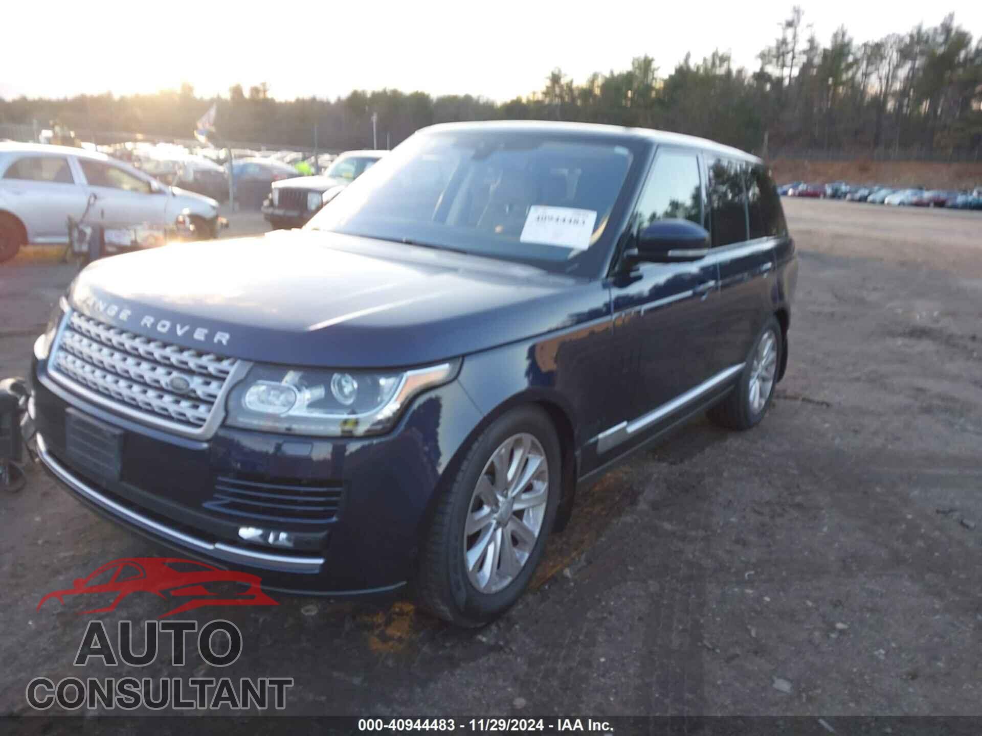 LAND ROVER RANGE ROVER 2017 - SALGS2FK2HA367607
