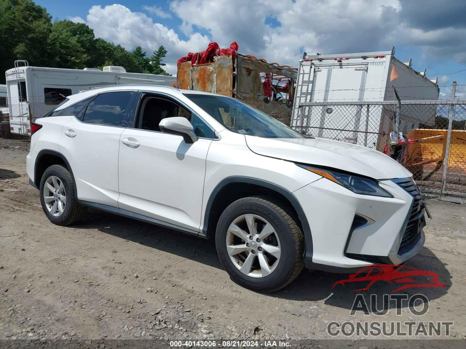 LEXUS RX 350 2016 - 2T2BZMCA0GC024434