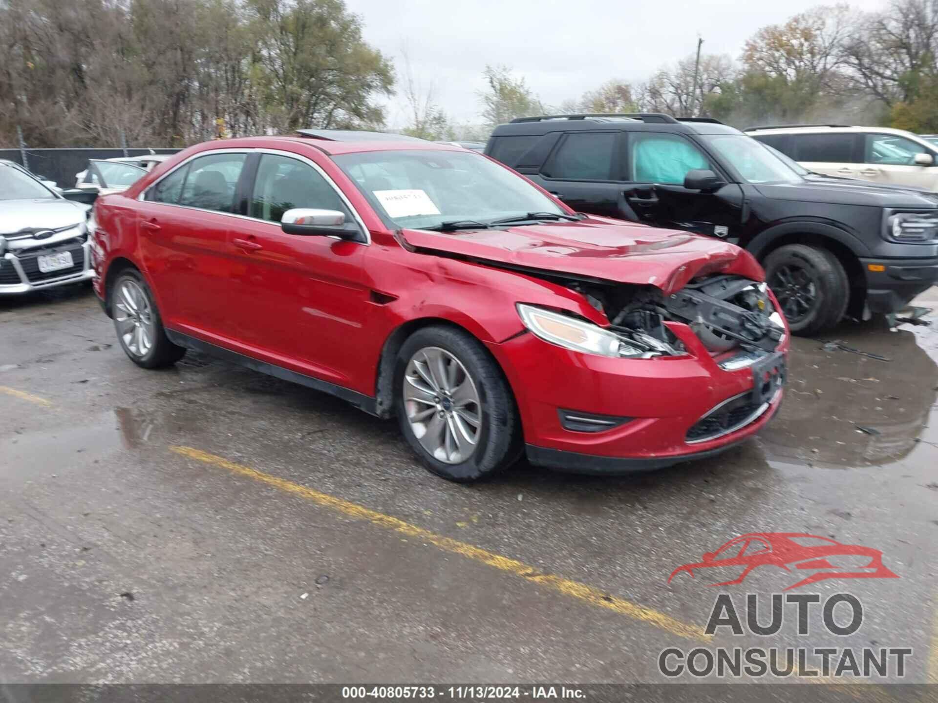 FORD TAURUS 2012 - 1FAHP2JWXCG126624