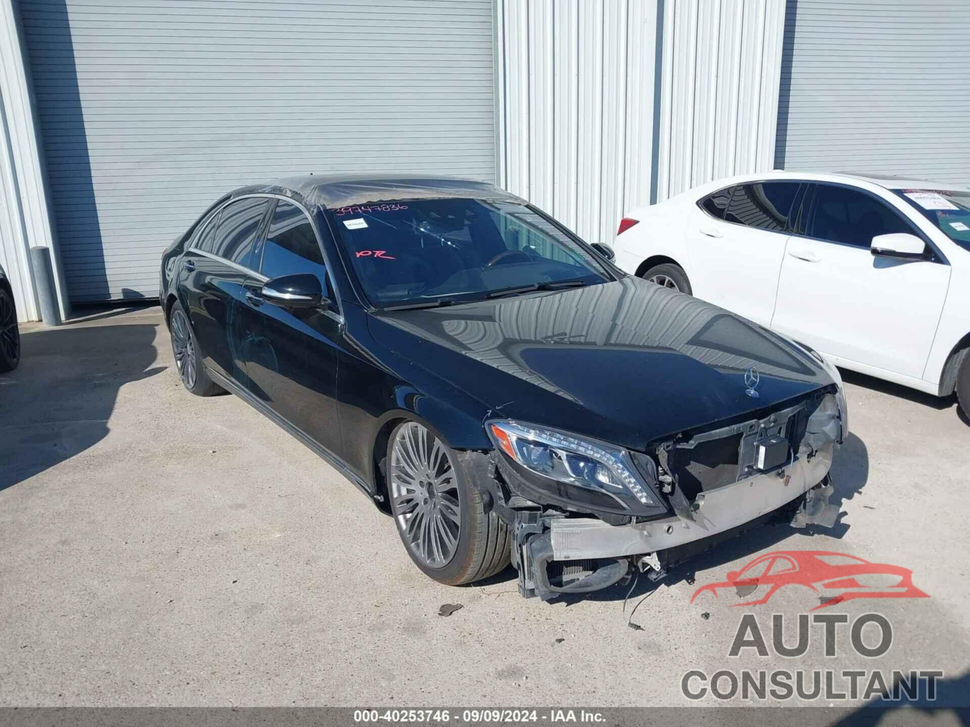 MERCEDES-BENZ S 550 2016 - WDDUG8CB6GA235103