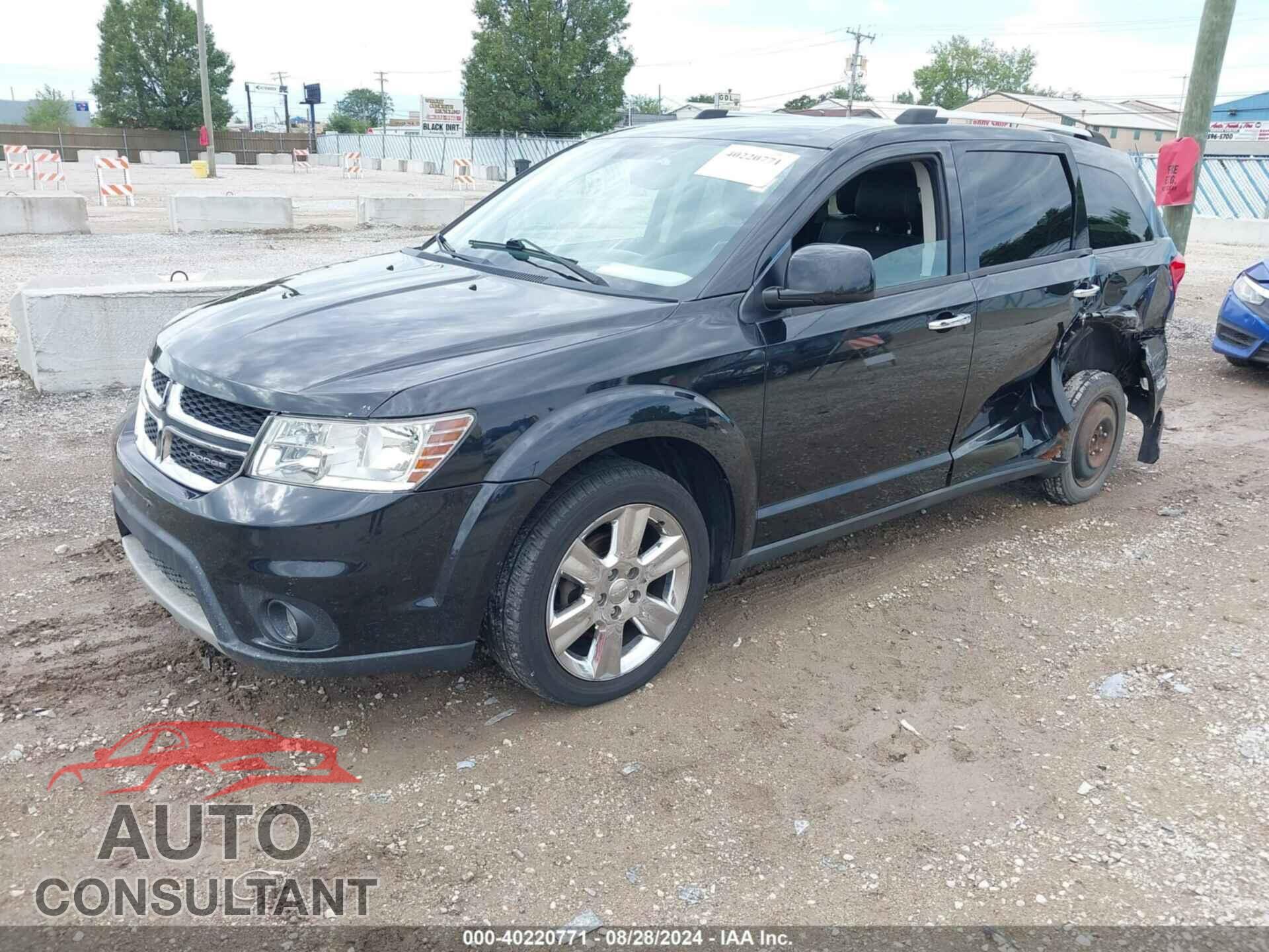 DODGE JOURNEY 2012 - 3C4PDCDG2CT243232