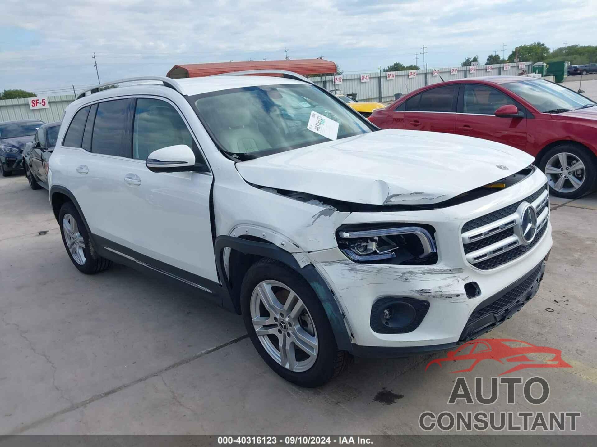 MERCEDES-BENZ GLB 250 2020 - WDC4M4GB7LW013022