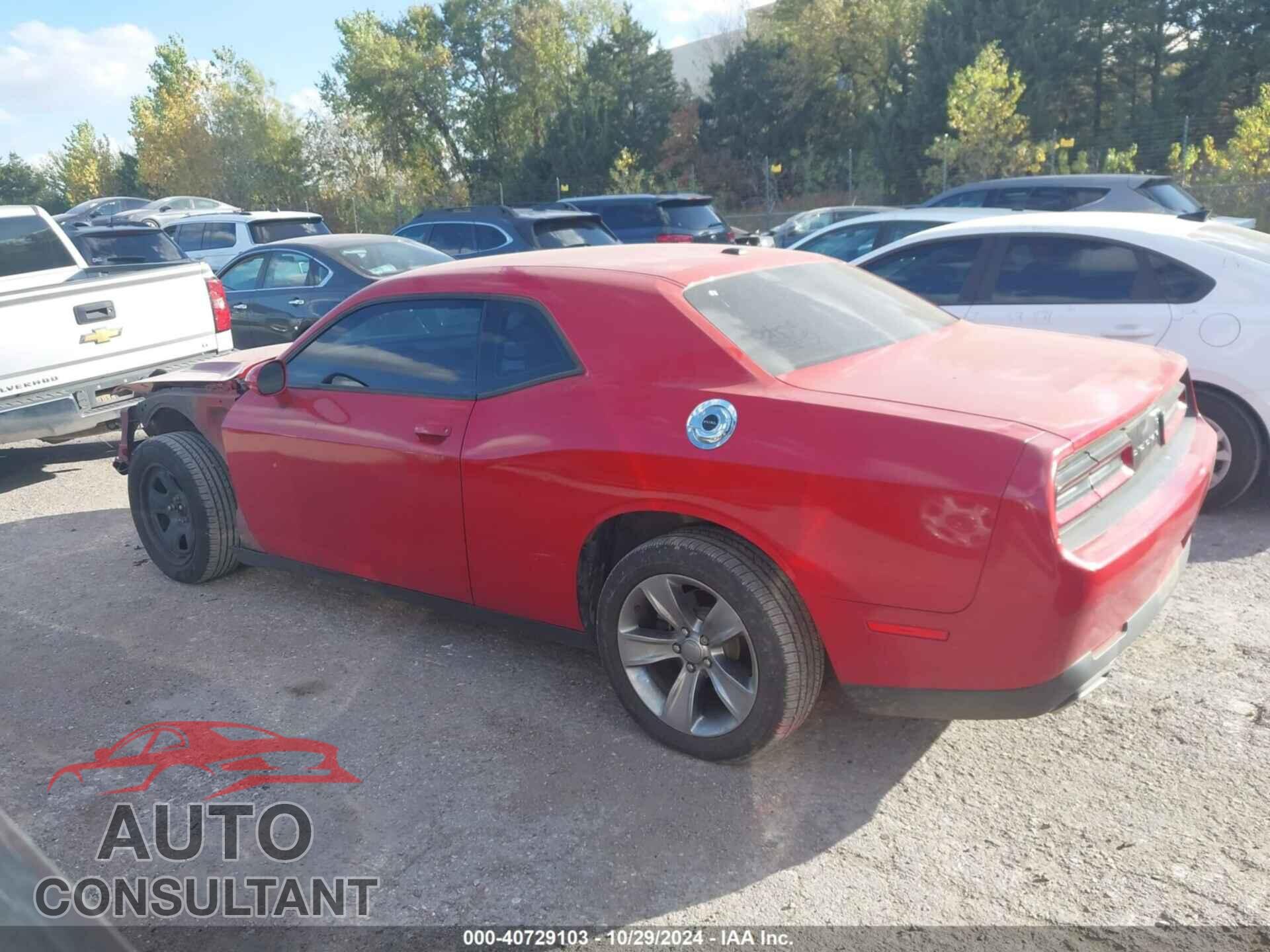 DODGE CHALLENGER 2016 - 2C3CDZAG1GH255977