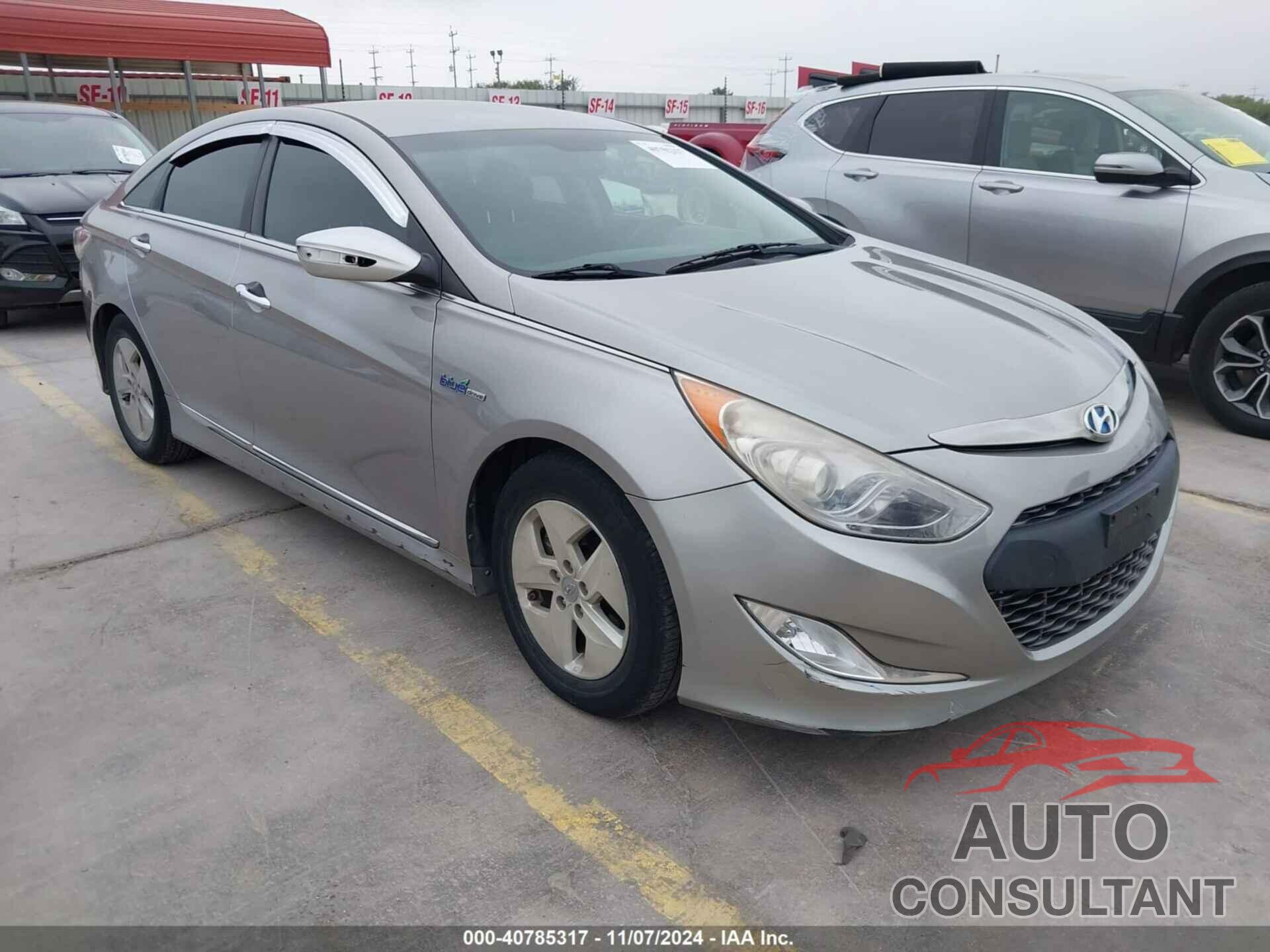 HYUNDAI SONATA HYBRID 2012 - KMHEC4A4XCA034365