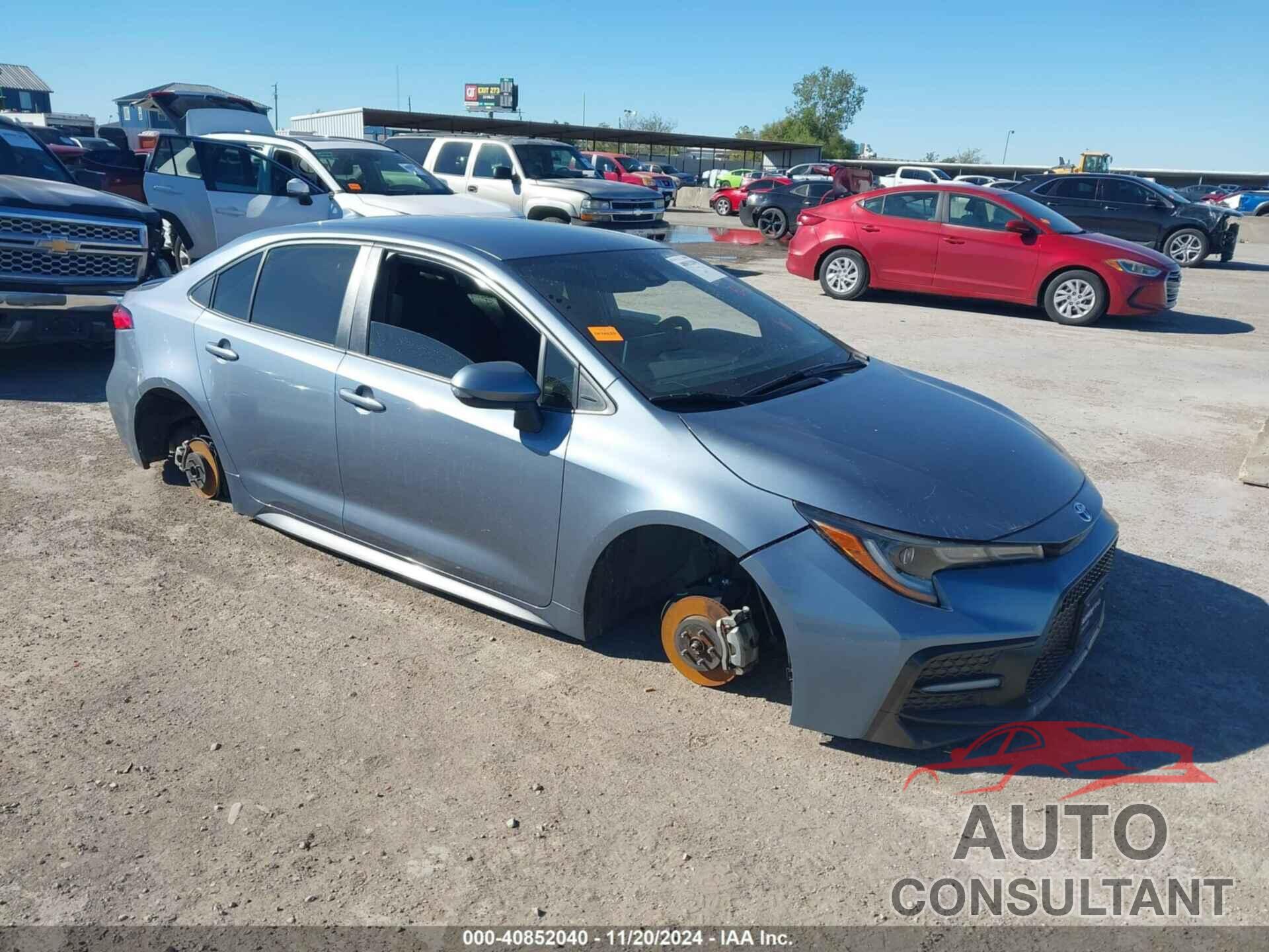TOYOTA COROLLA 2020 - JTDS4RCE3LJ041407
