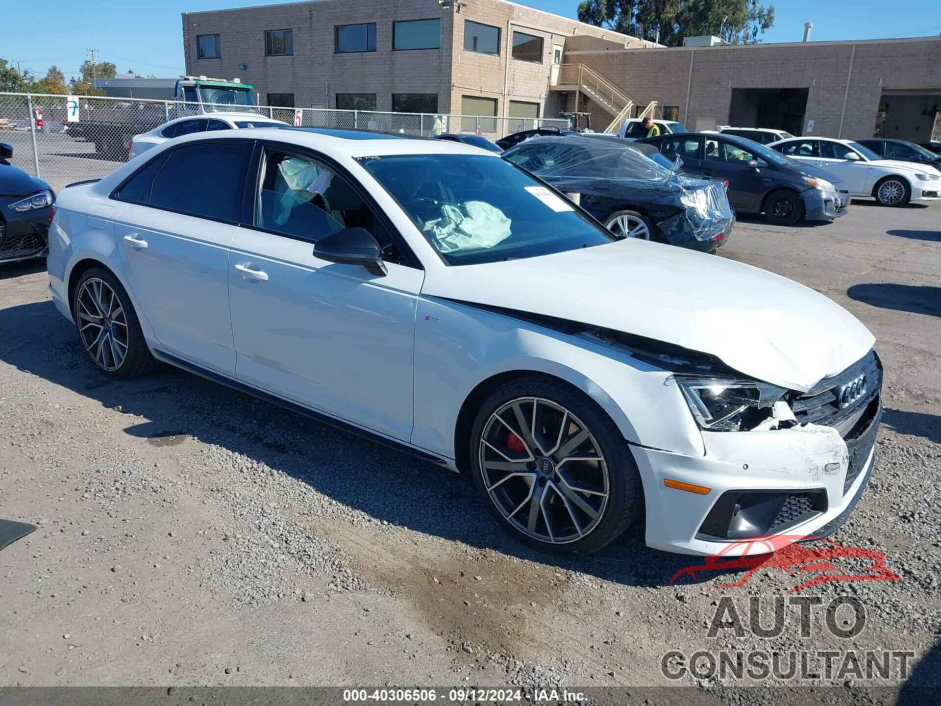 AUDI A4 2019 - WAUENAF48KA069052