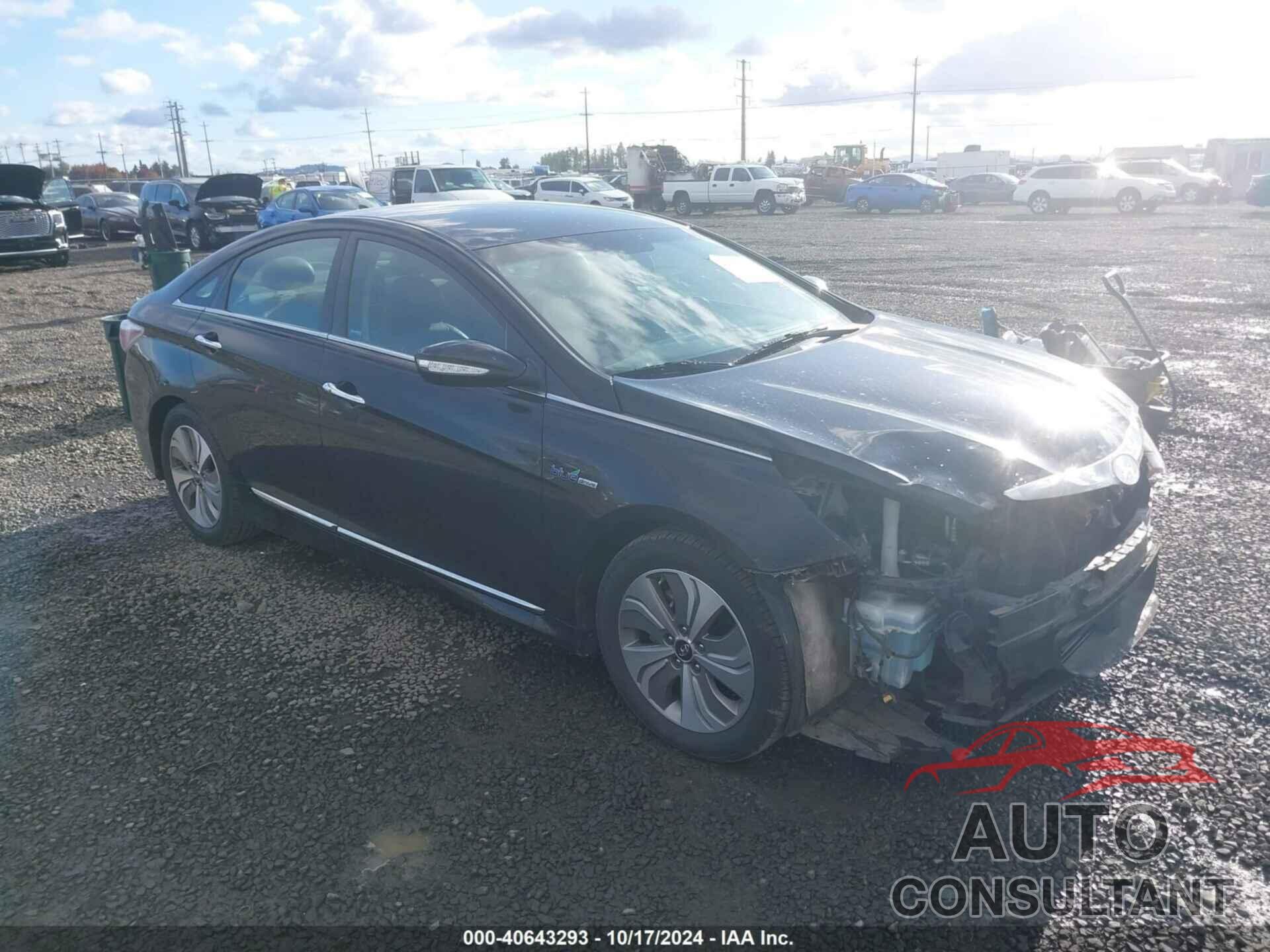 HYUNDAI SONATA HYBRID 2013 - KMHEC4A42DA090379