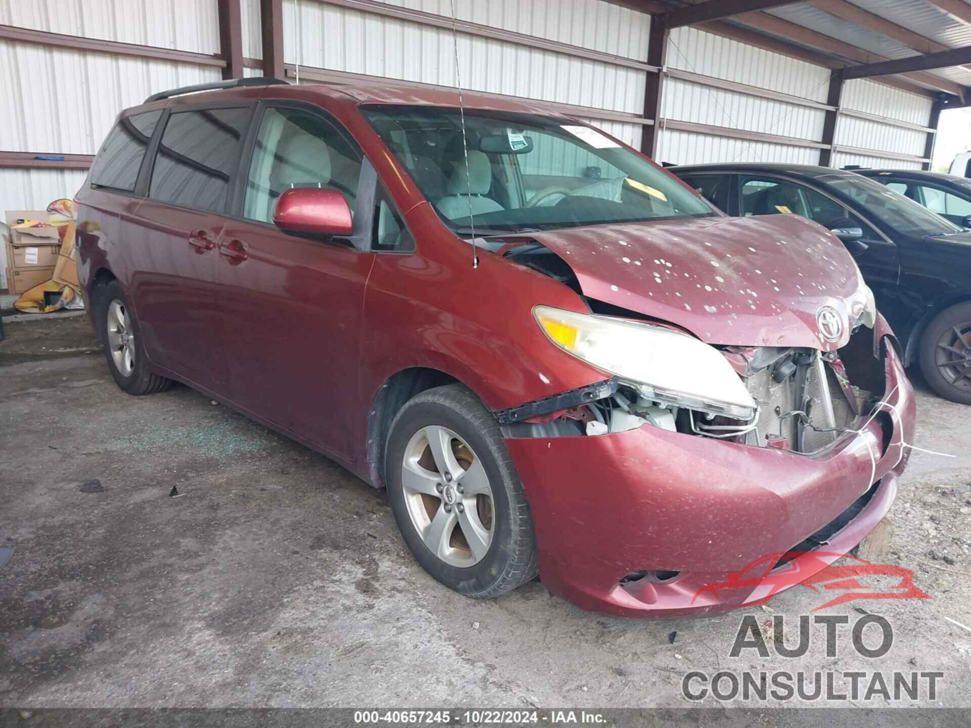 TOYOTA SIENNA 2011 - 5TDKK3DC3BS062095