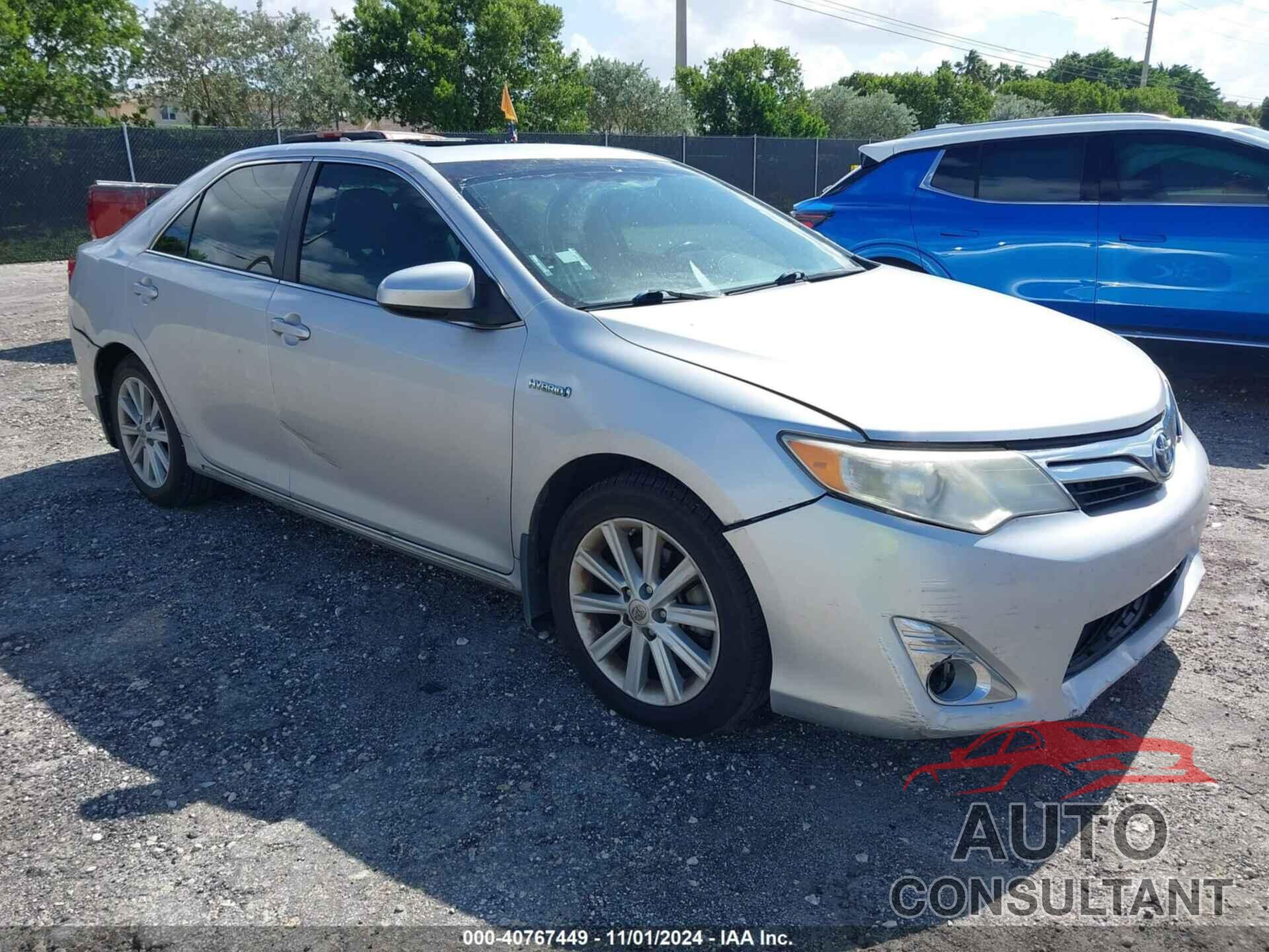 TOYOTA CAMRY HYBRID 2014 - 4T1BD1FK2EU097368