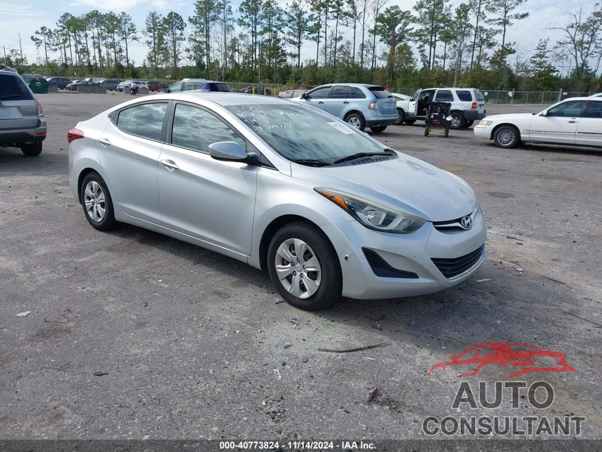 HYUNDAI ELANTRA 2016 - 5NPDH4AE5GH774401