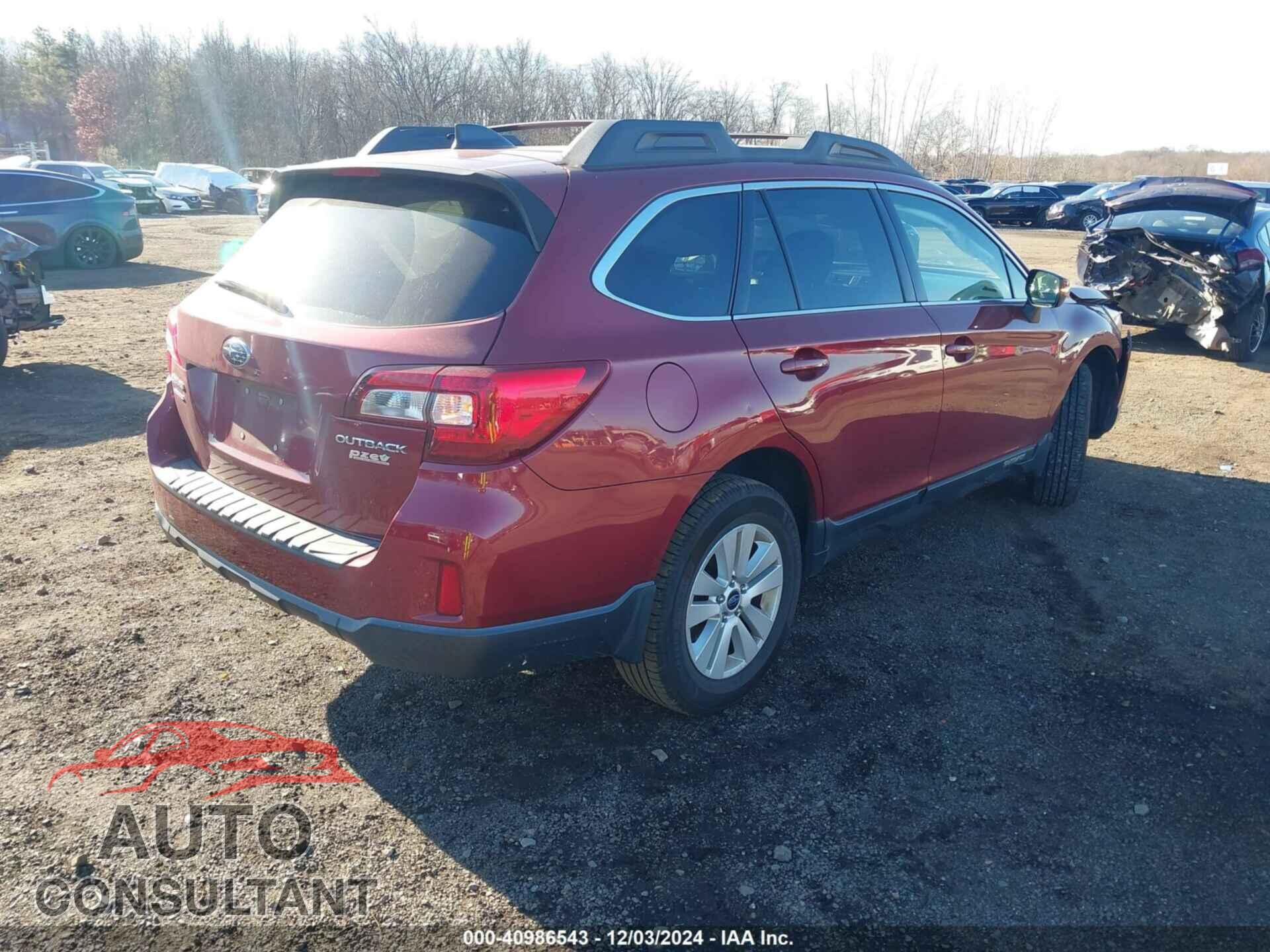 SUBARU OUTBACK 2017 - 4S4BSAFC8H3304645